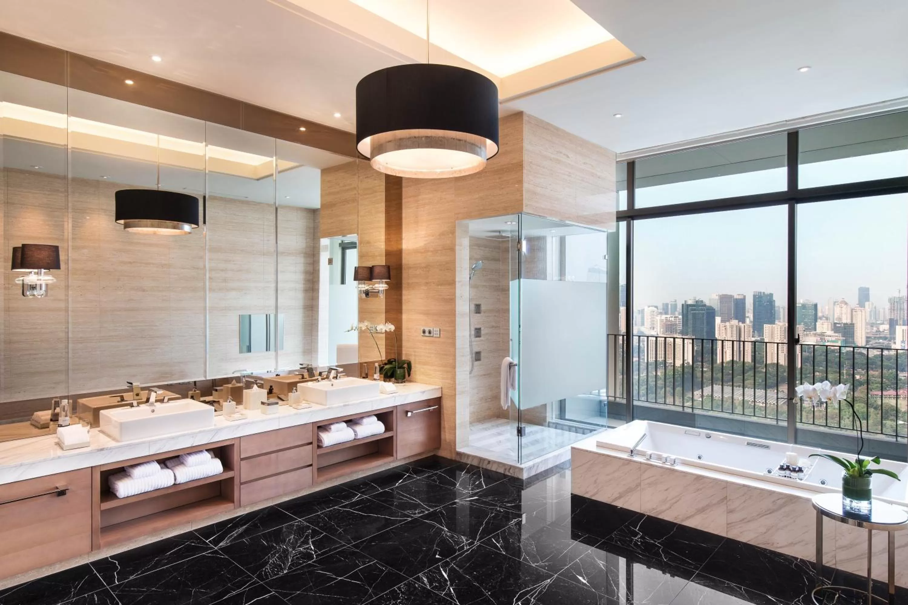 Bathroom in Fairmont Jakarta