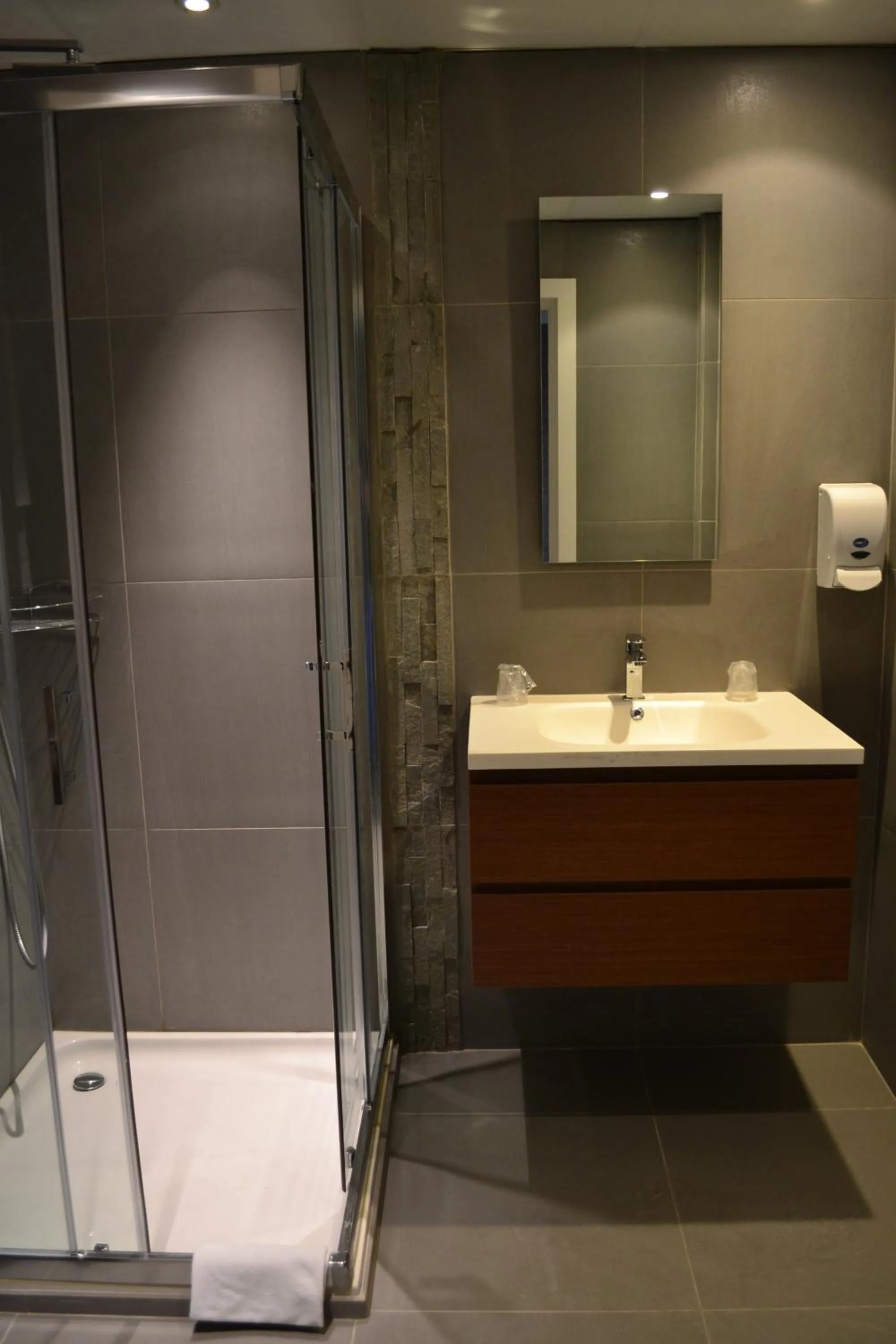 Bathroom in Hotel Schtak