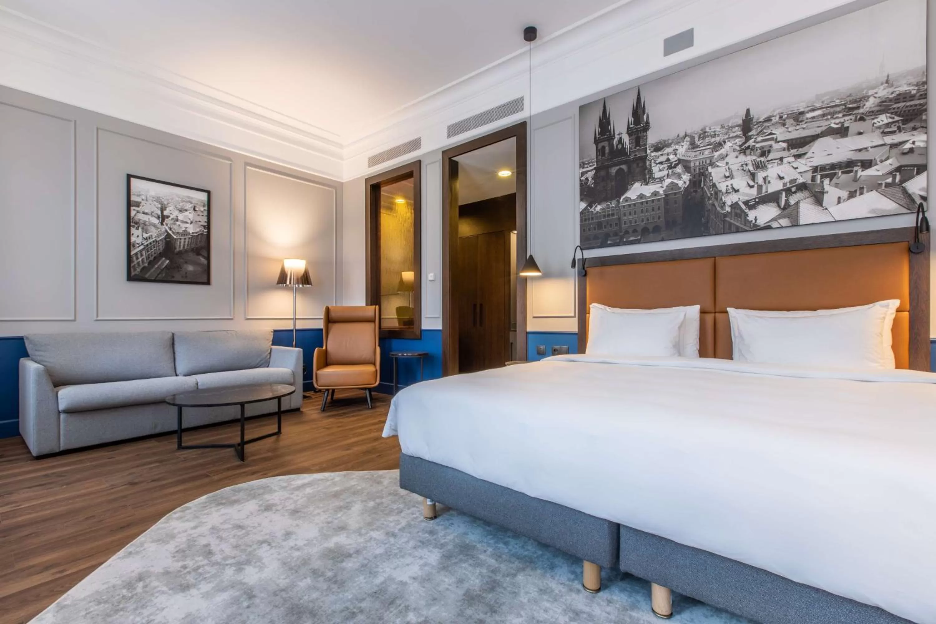 Photo of the whole room, Bed in Radisson Blu Hotel Prague