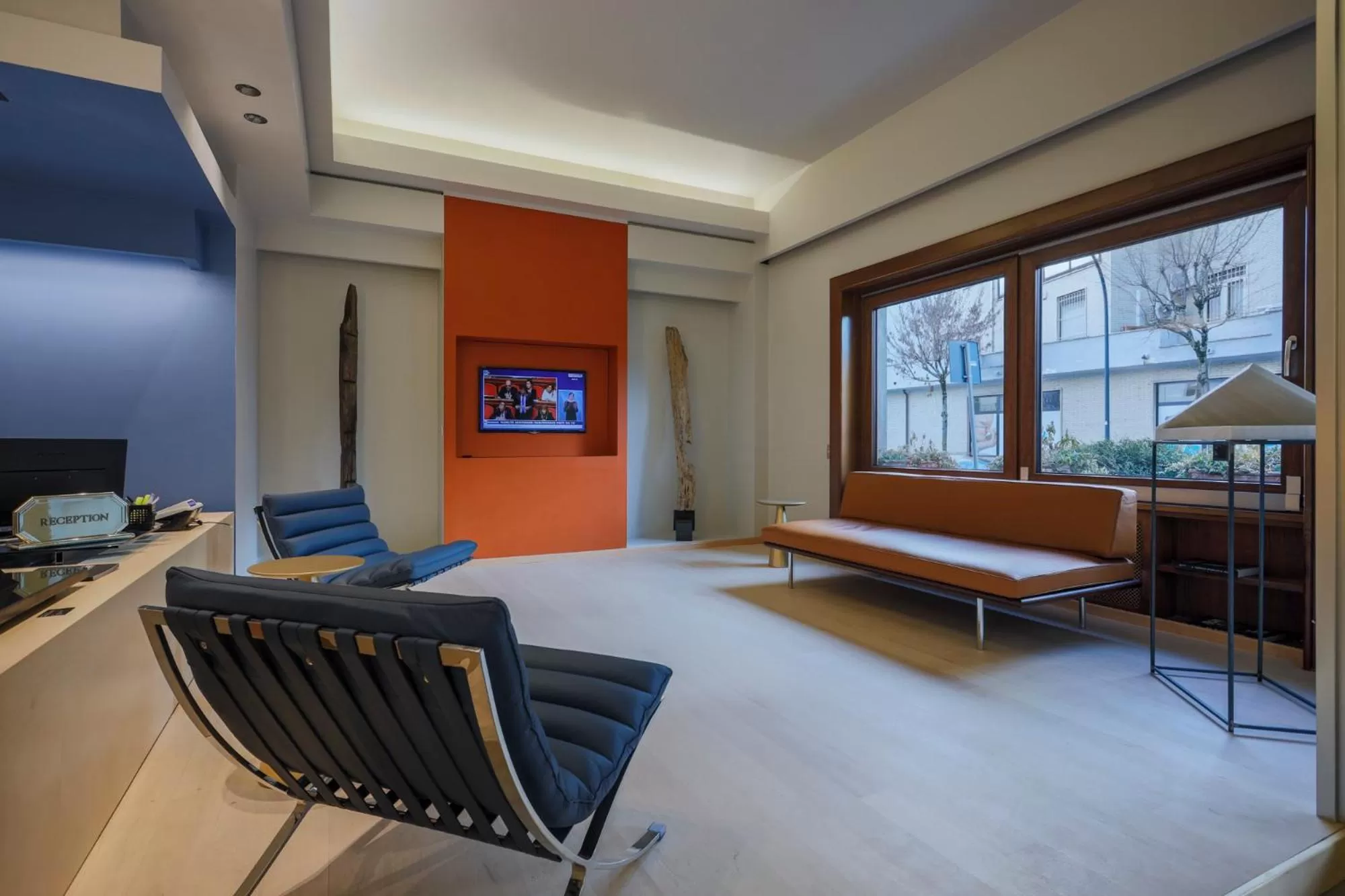 Lobby or reception in Hotel Velino