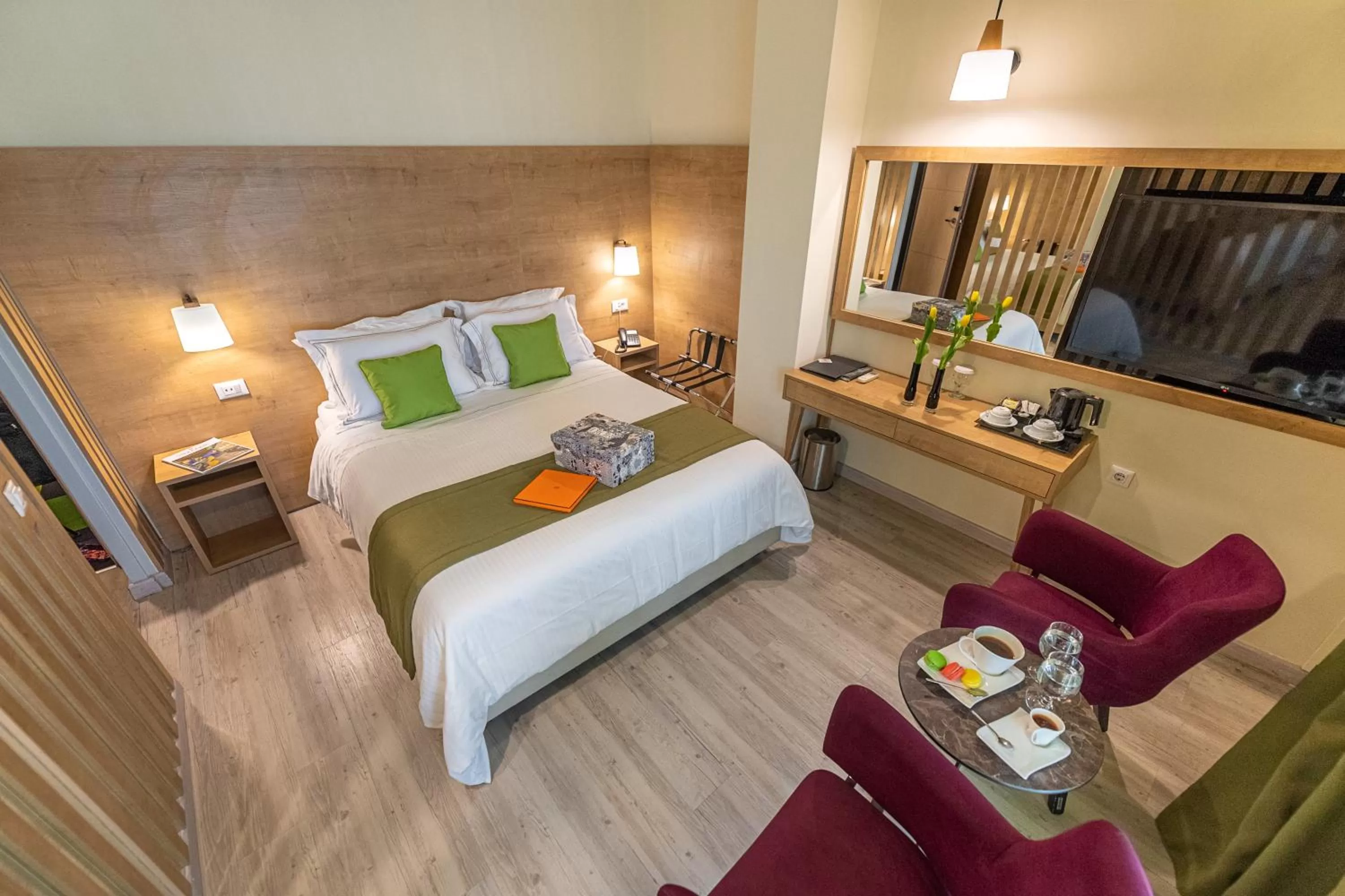 Bedroom, Bed in Polis Grand Hotel