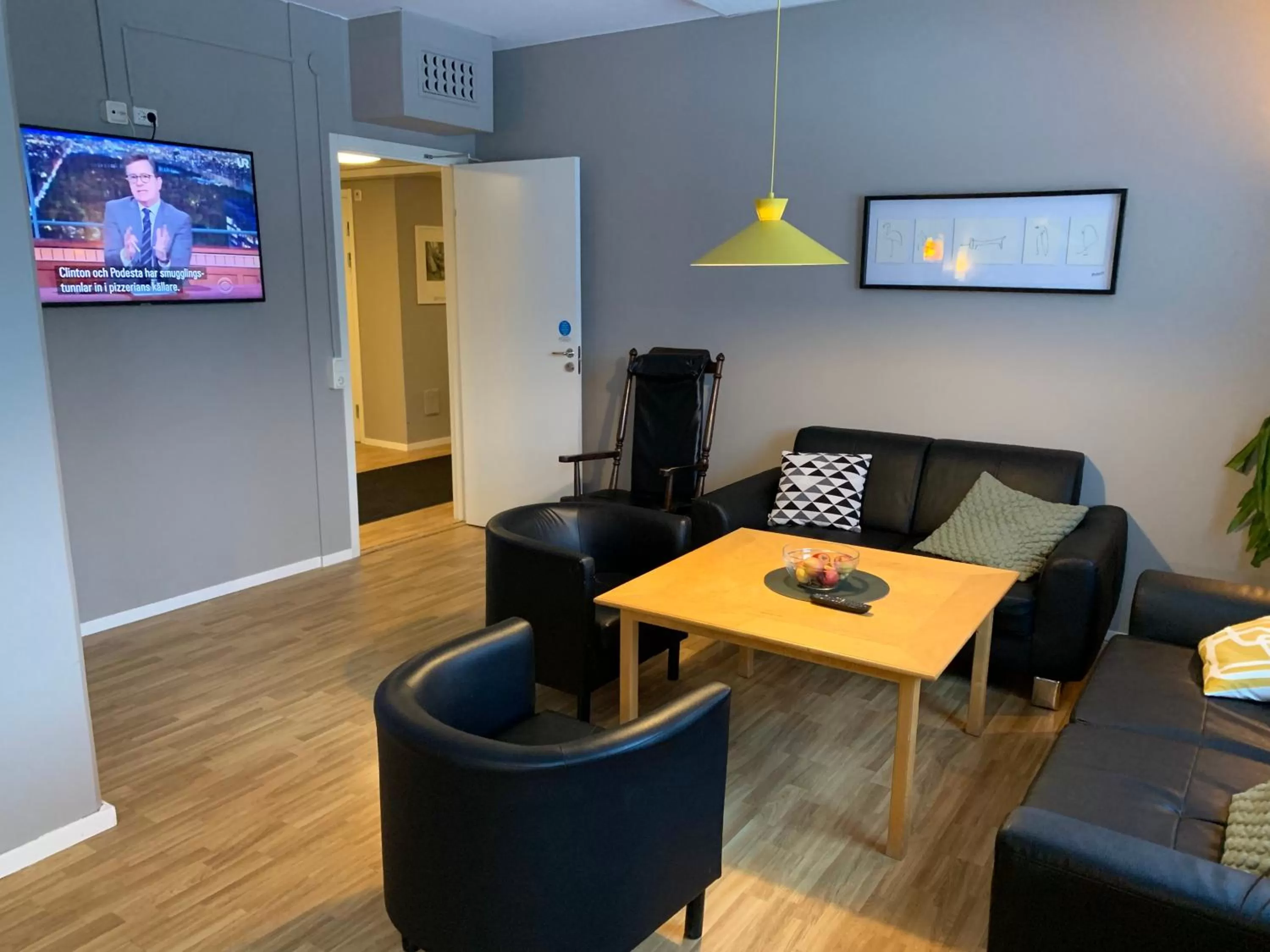 Seating area in Hotel B&B Gränden