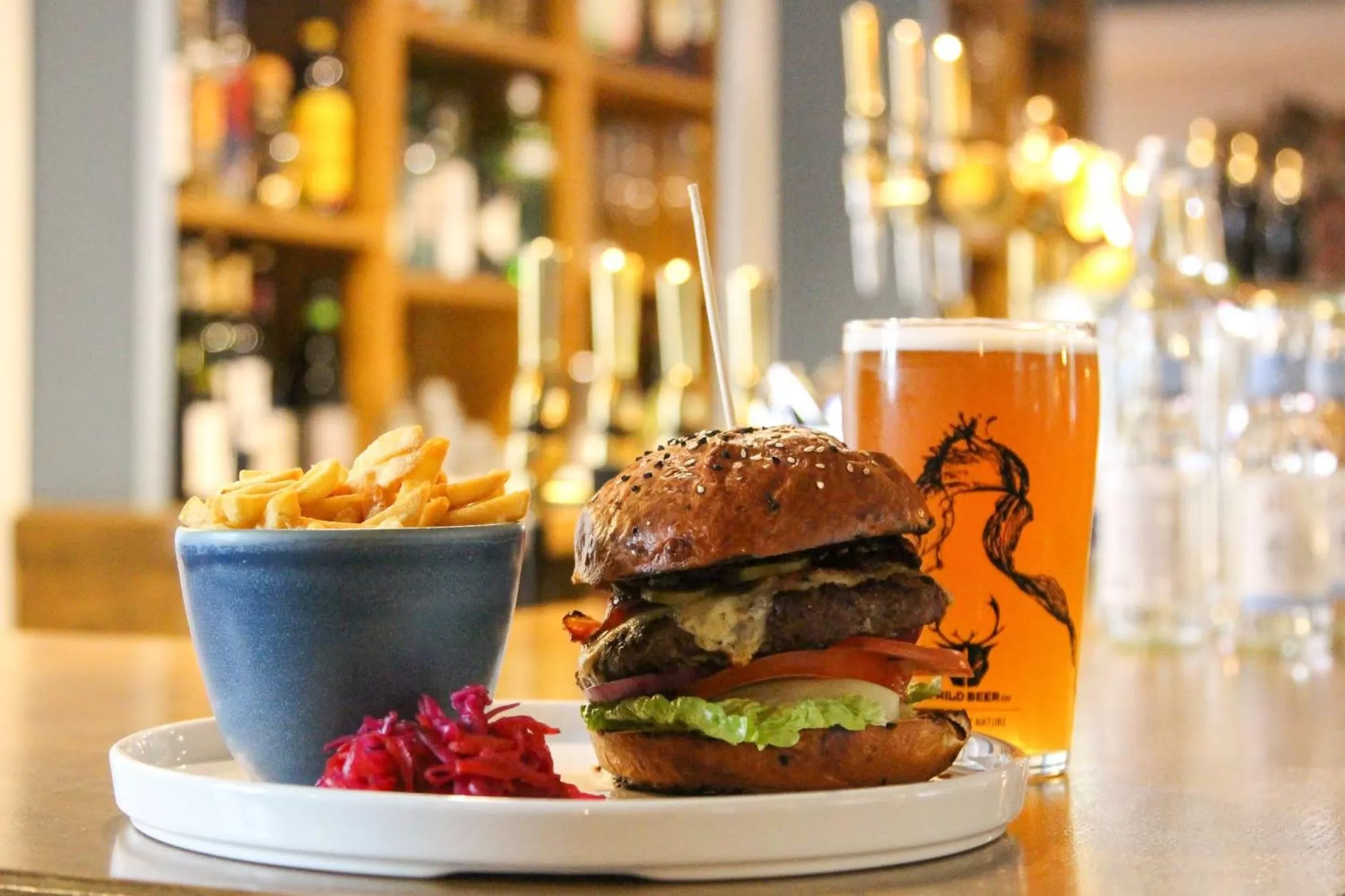 Food in The Queens Arms