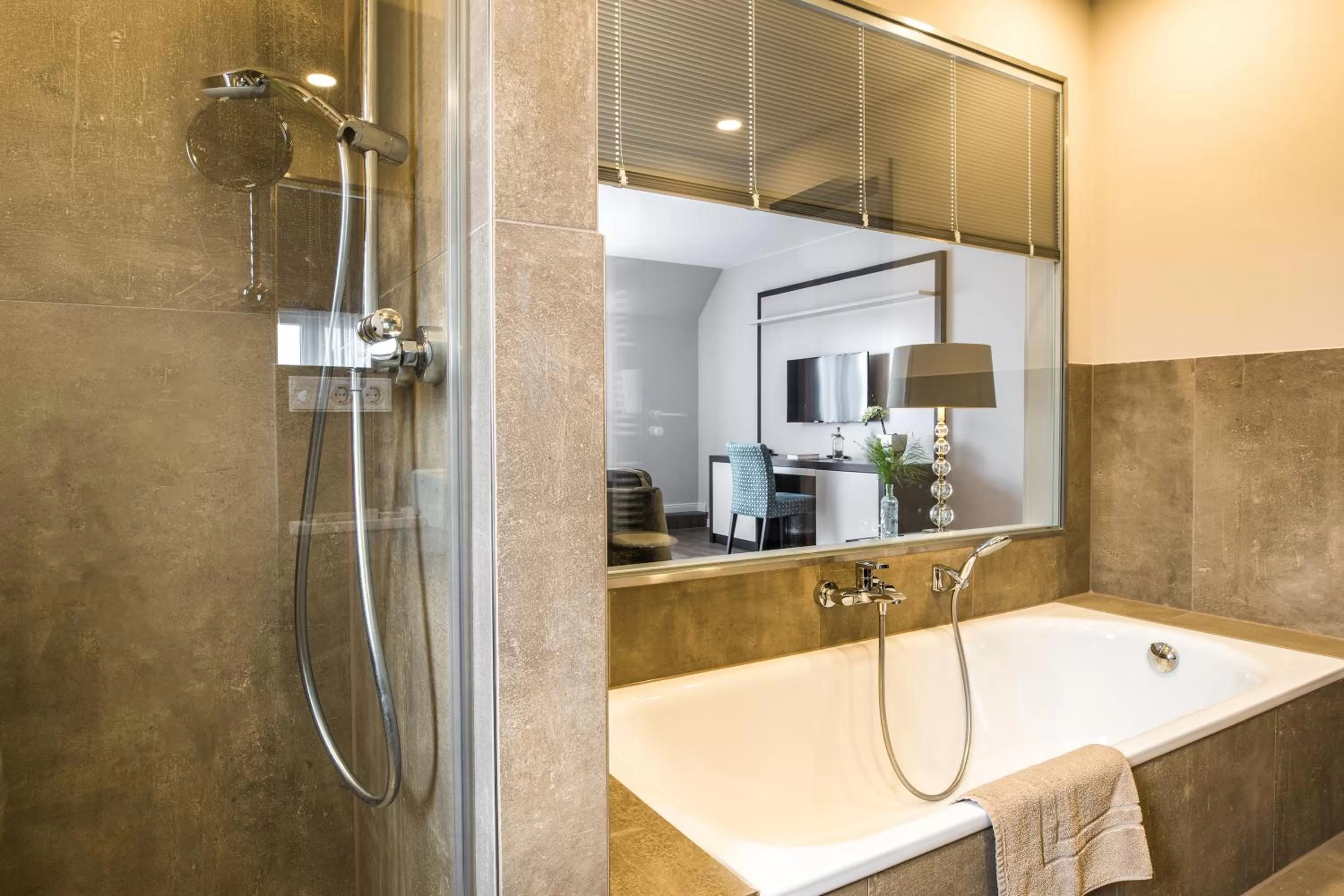 Bathroom in Strandhotel Luv