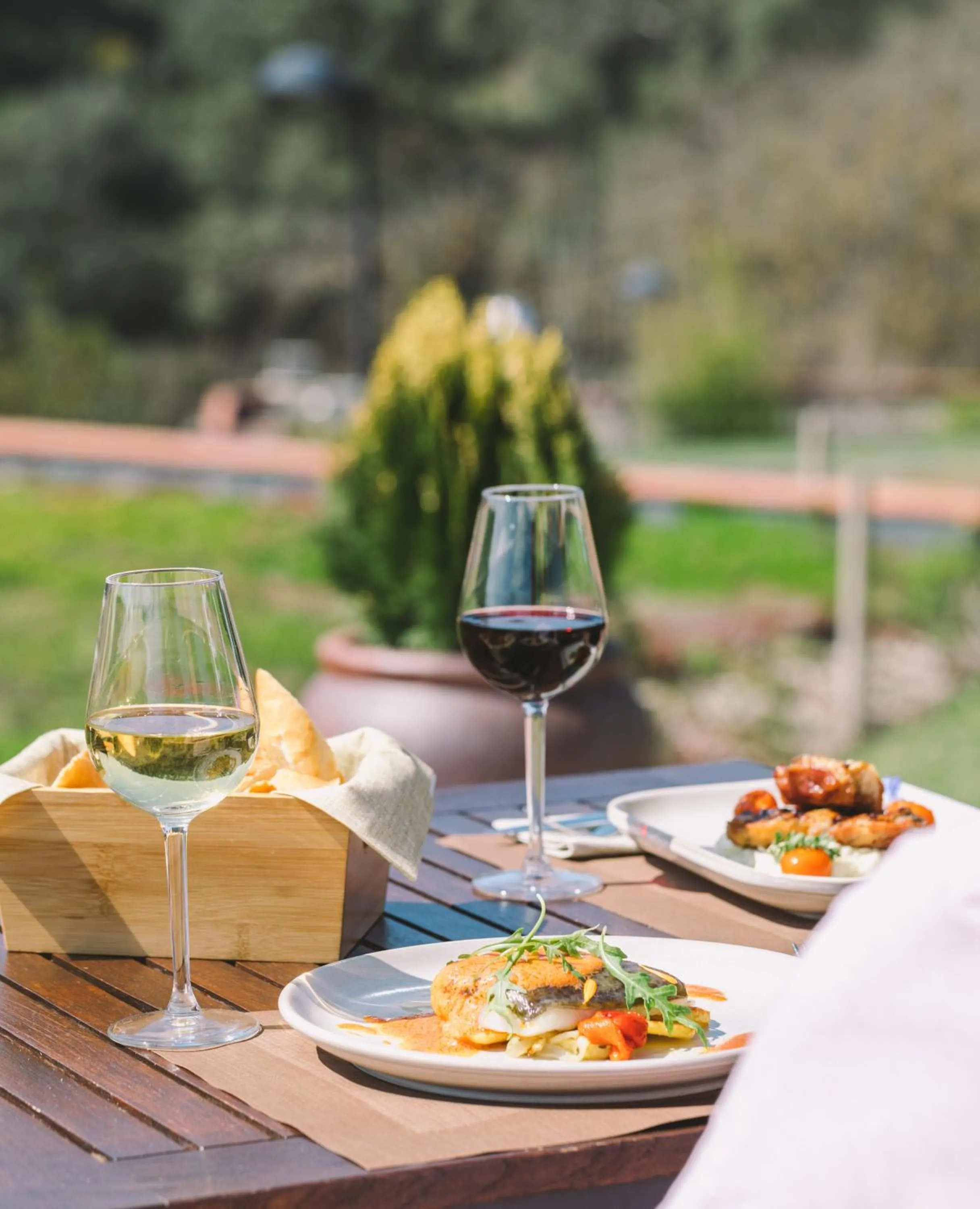 Restaurant/places to eat in Mas Salagros EcoResort & SPA