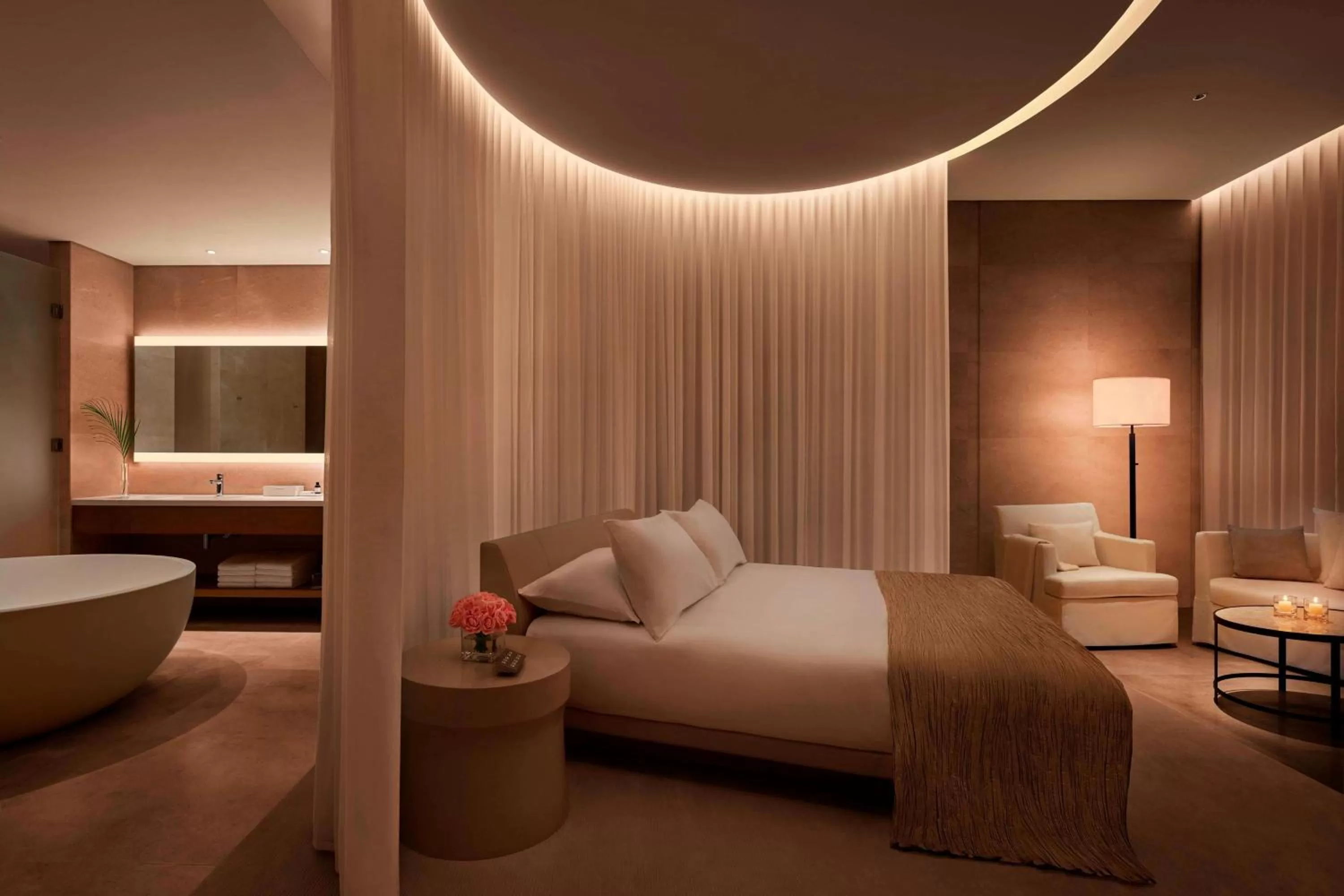 Photo of the whole room, Bed in The Sanya EDITION