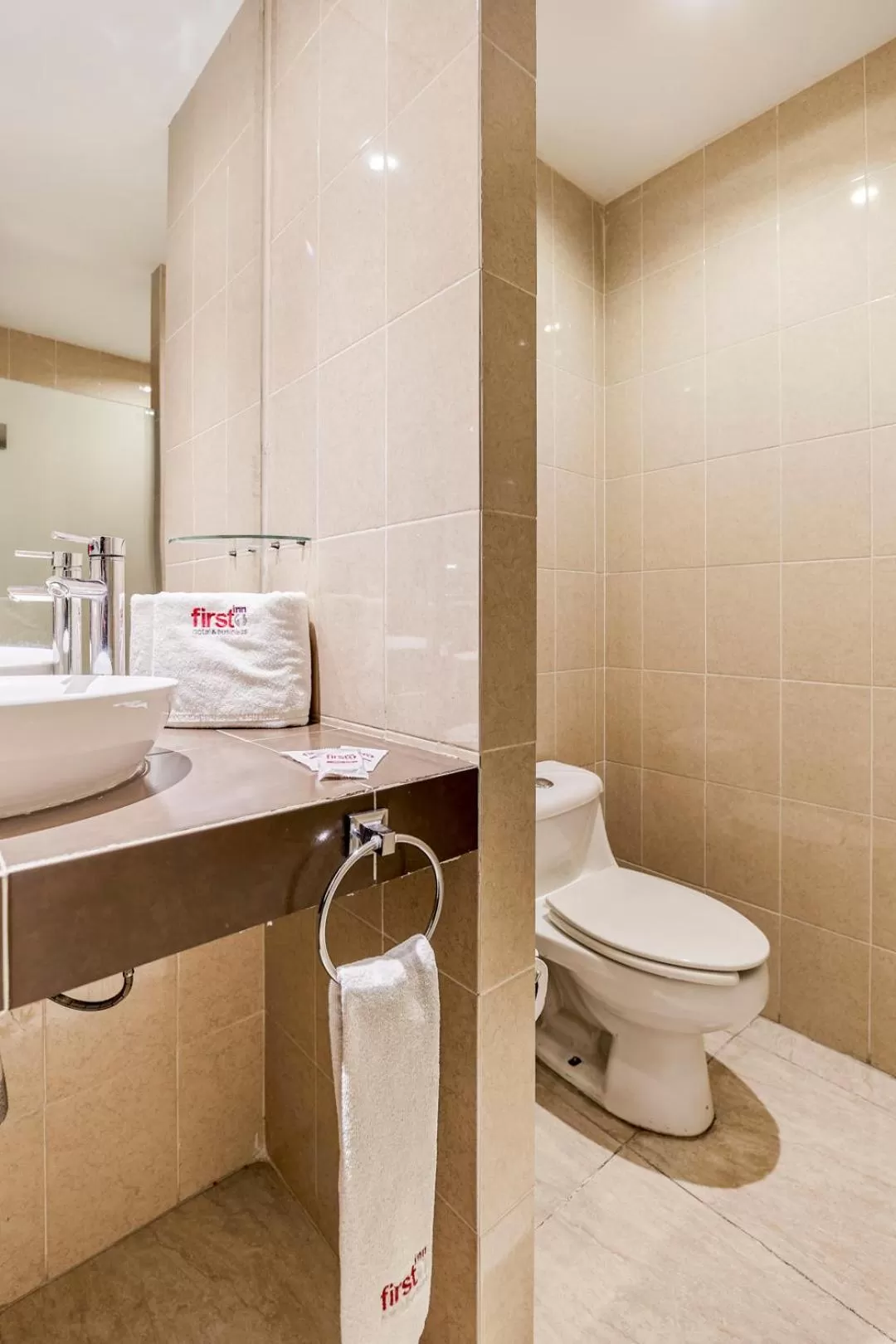 Toilet in First Inn Hotel & Business