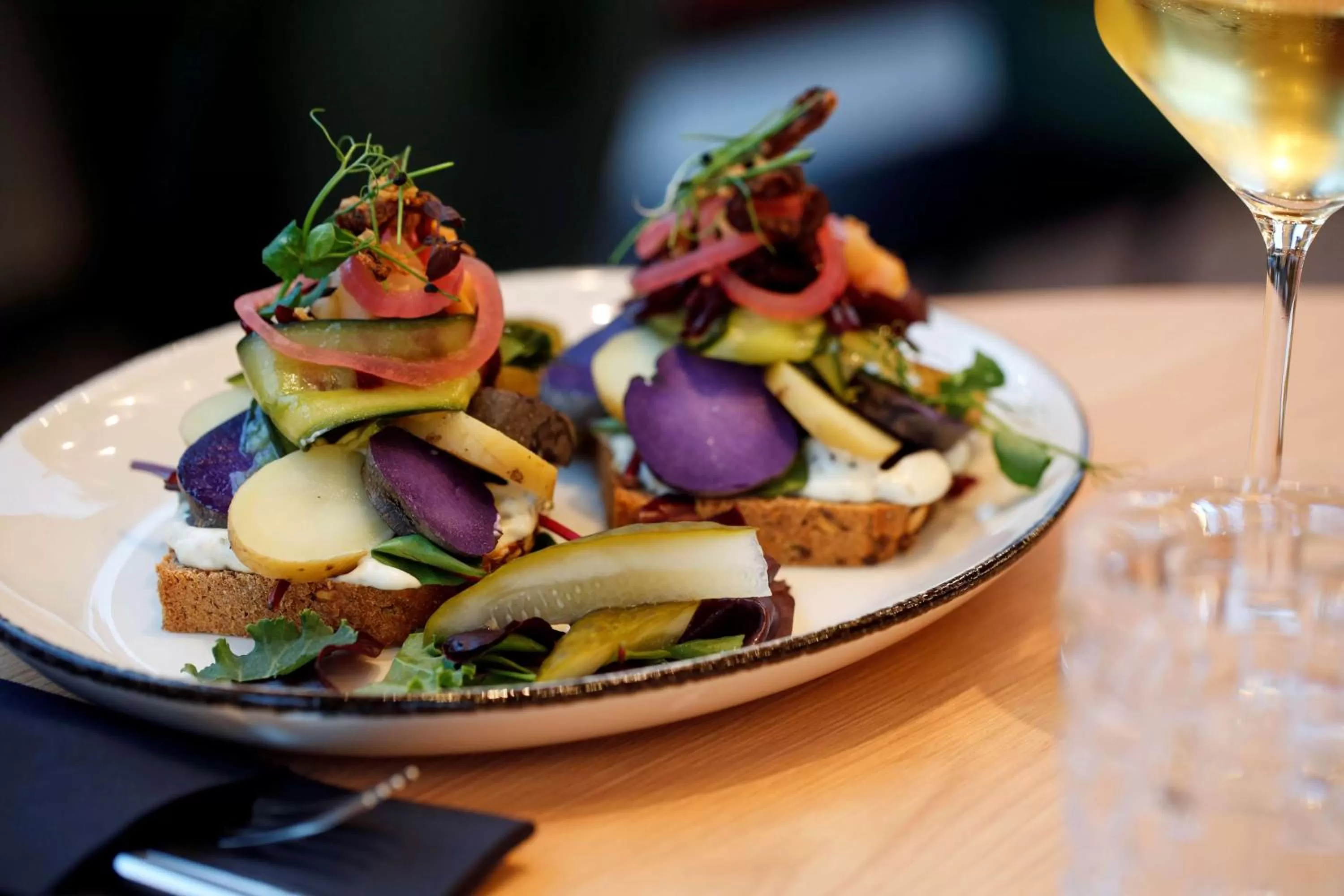 Restaurant/places to eat in Scandic Frankfurt Hafenpark