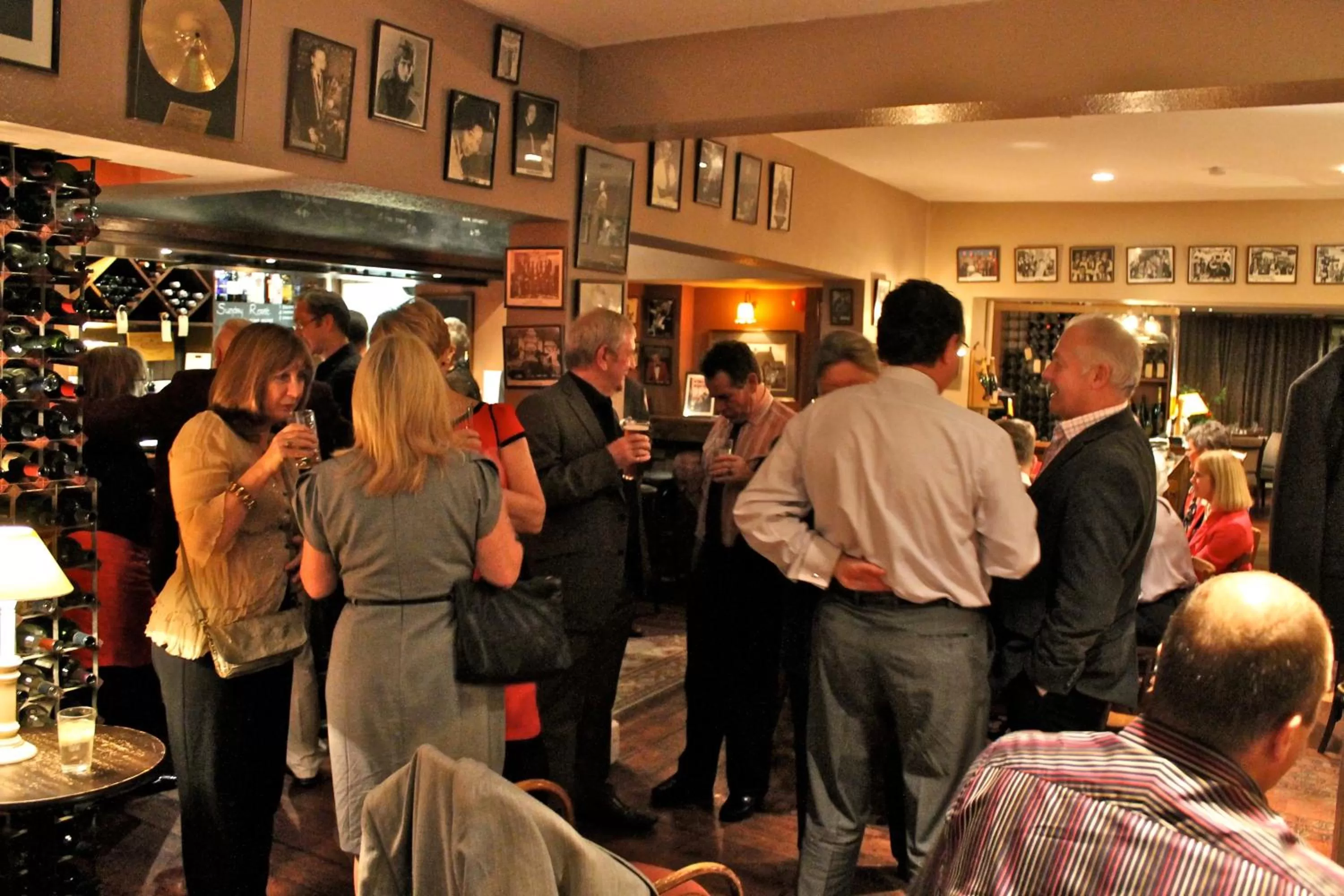 People in Ellington Lodge at The Concorde