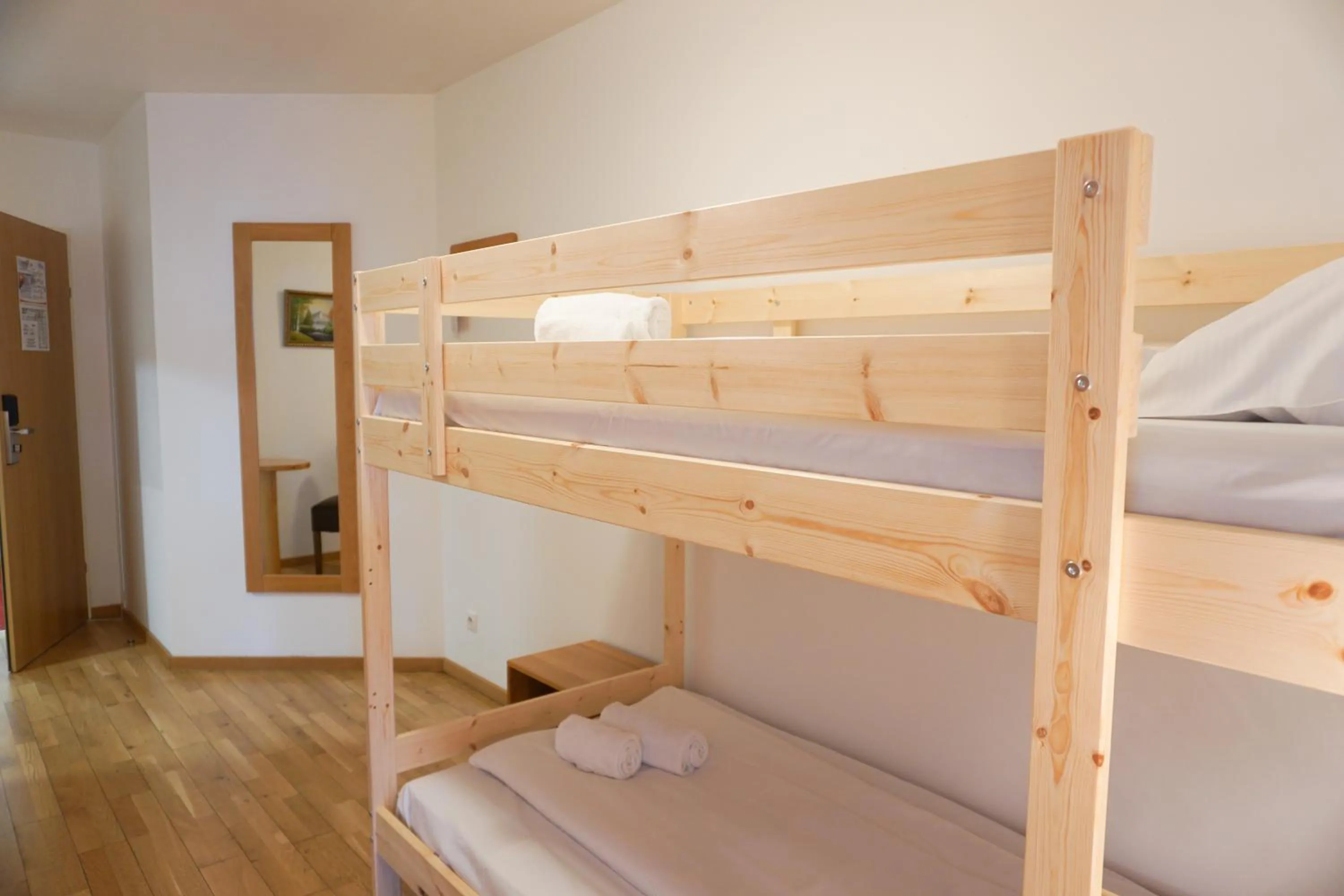 bunk bed, Bed in Hotel Kaffeemühle