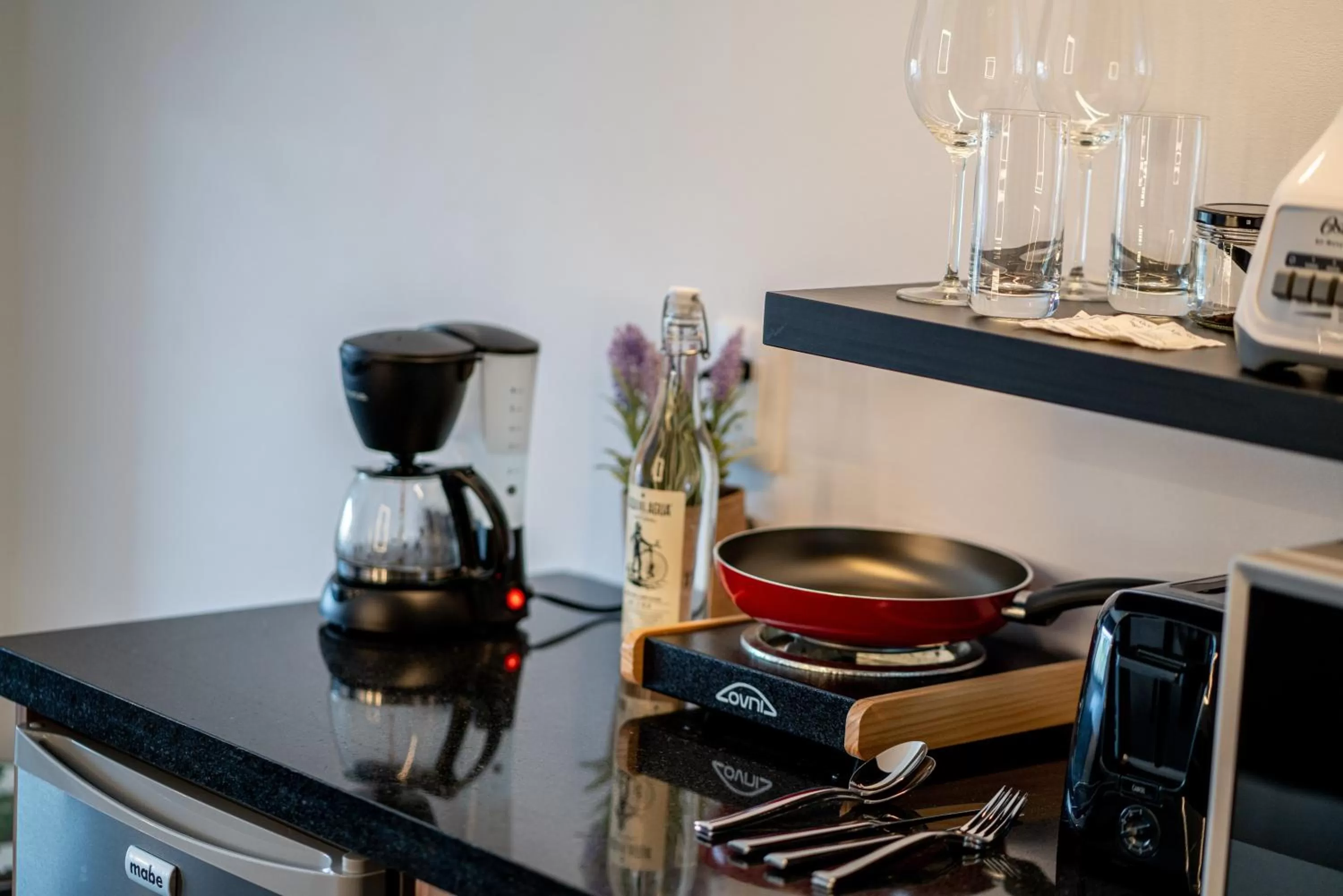 kitchen in Stadía Suites Querétaro Centro Histórico