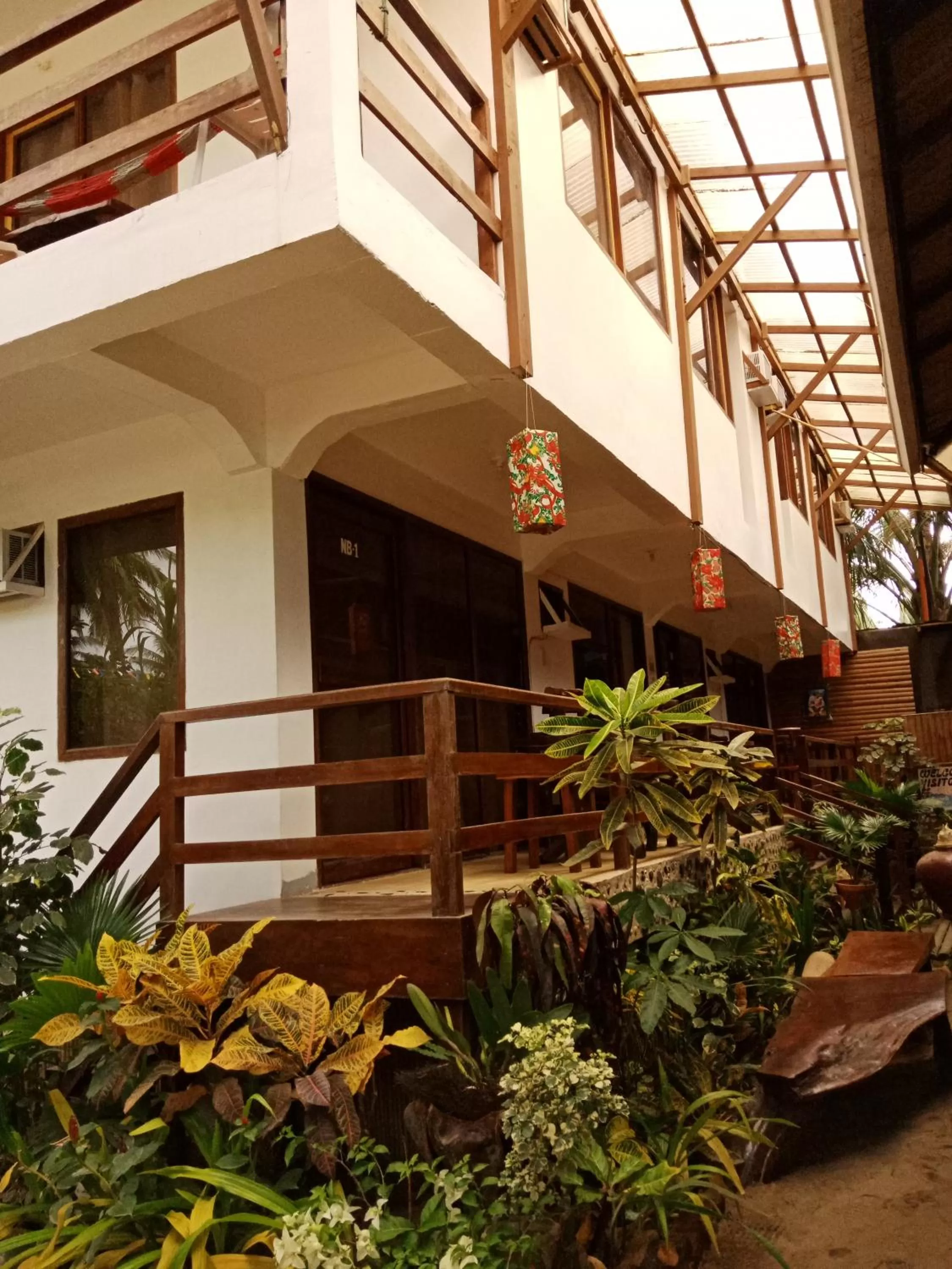Patio in Victoria Beach House