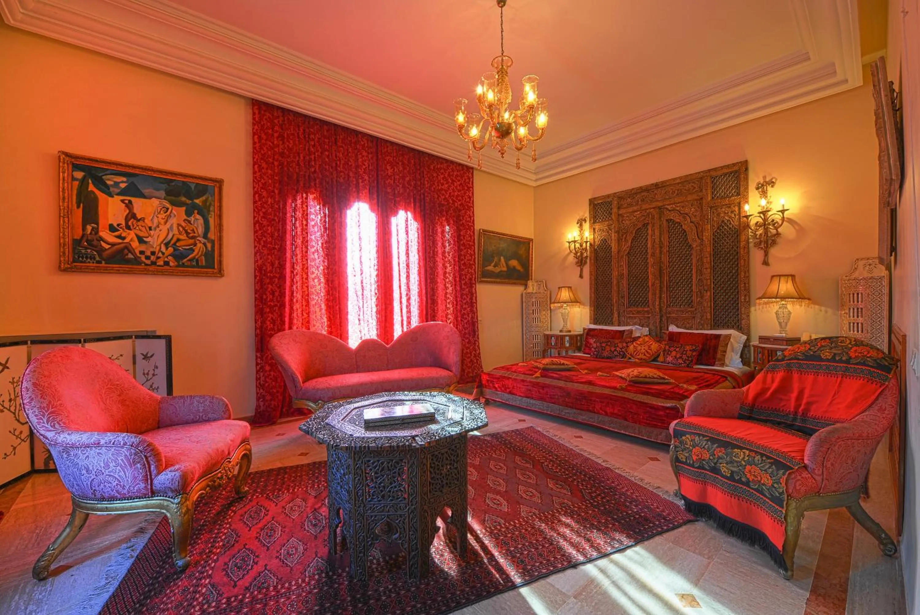 Bedroom in Palais Mehdi