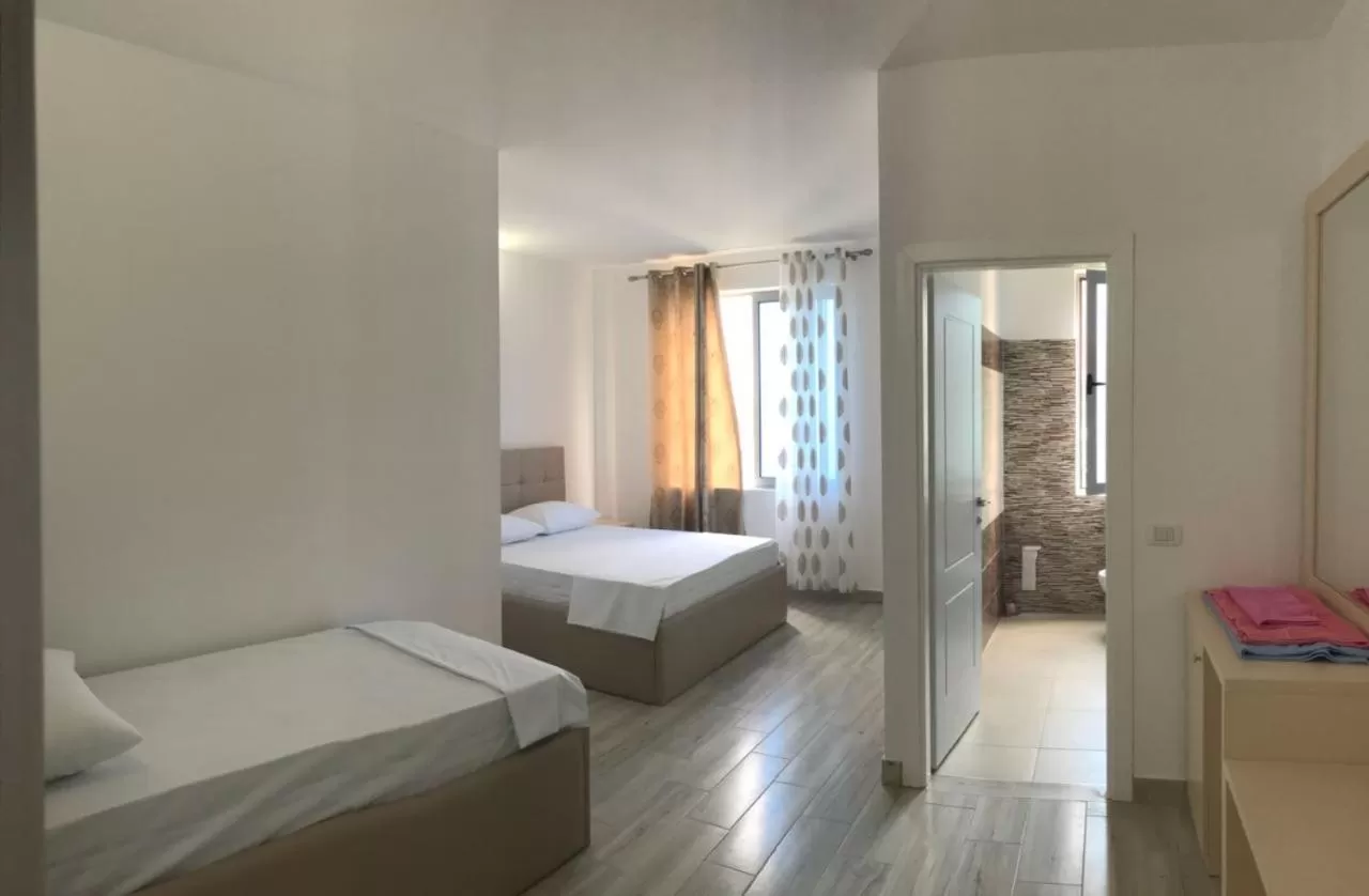 Bed in Hotel Restaurant Univers