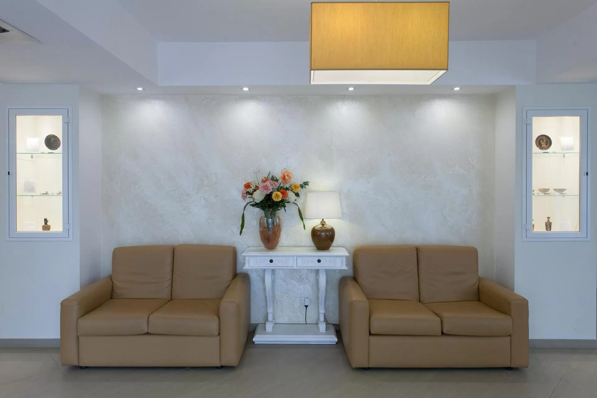 Lobby or reception in Hotel Costazzurra Museum & Spa