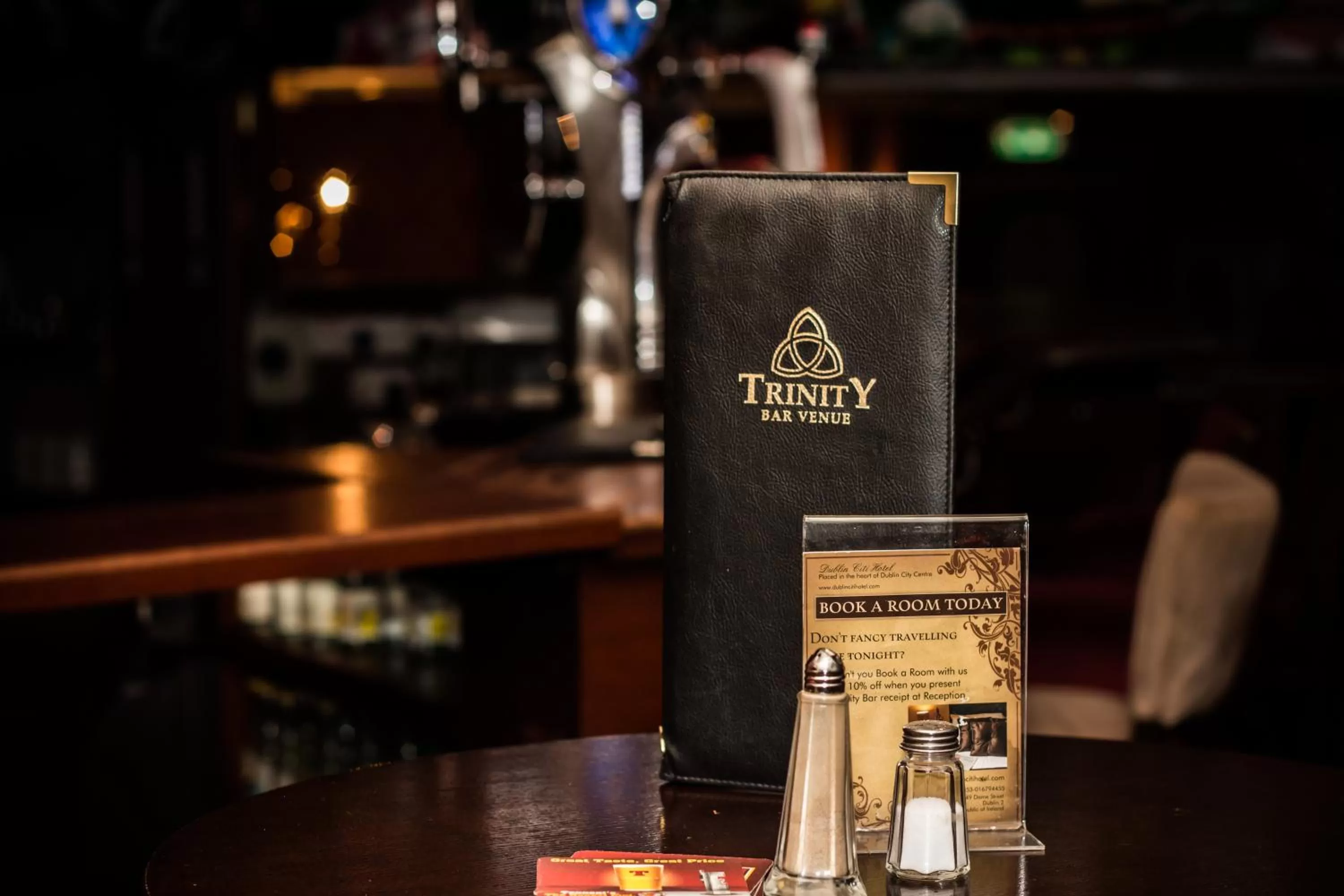 Restaurant/places to eat in Dublin Citi Hotel of Temple Bar