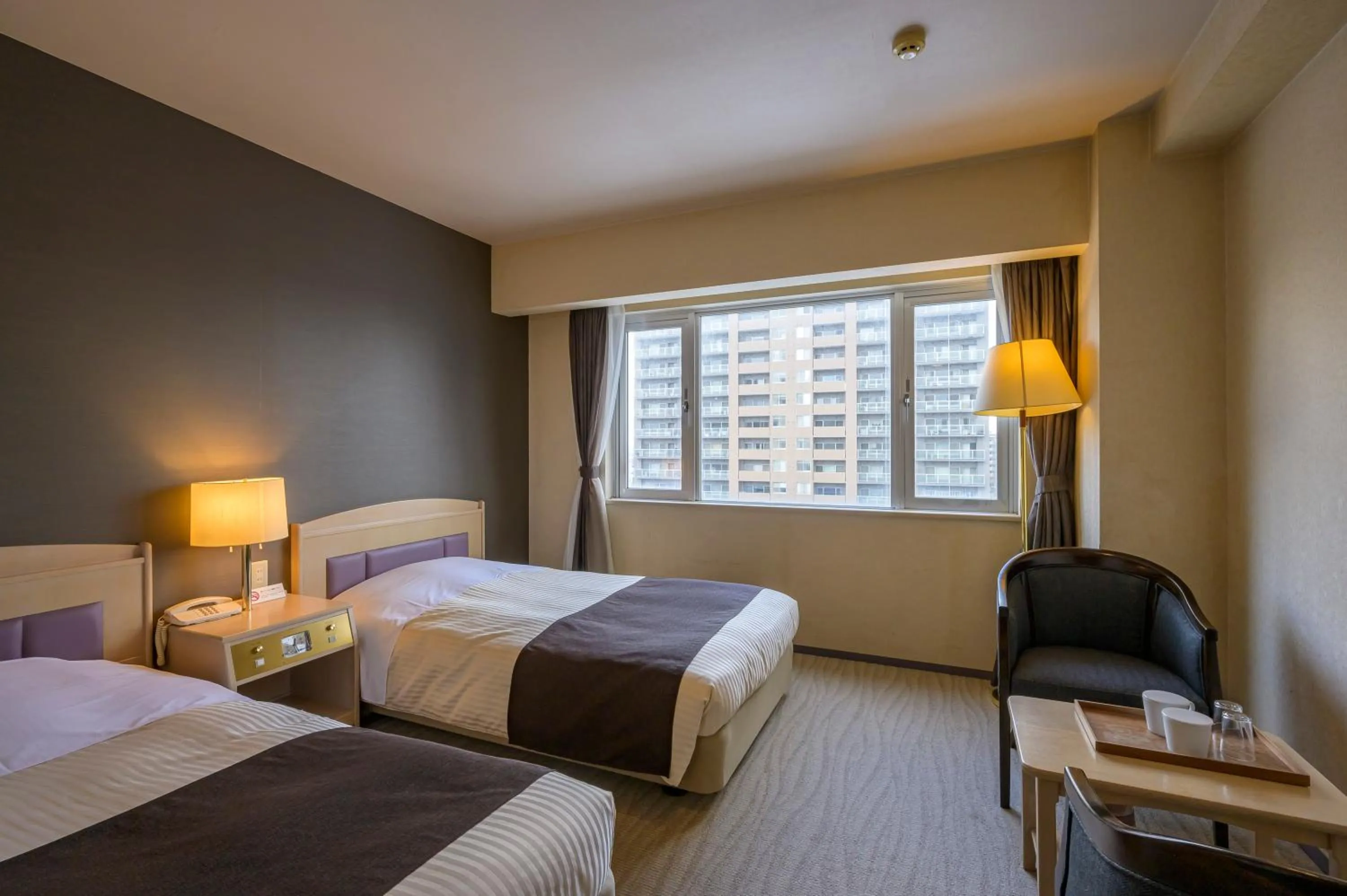 Bedroom, Bed in Kotoni Green Hotel