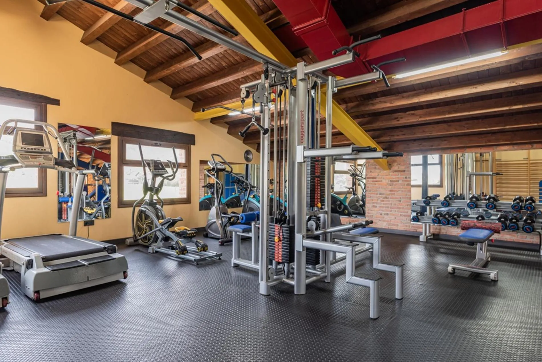 Fitness centre/facilities in Hotel & Spa María Manuela