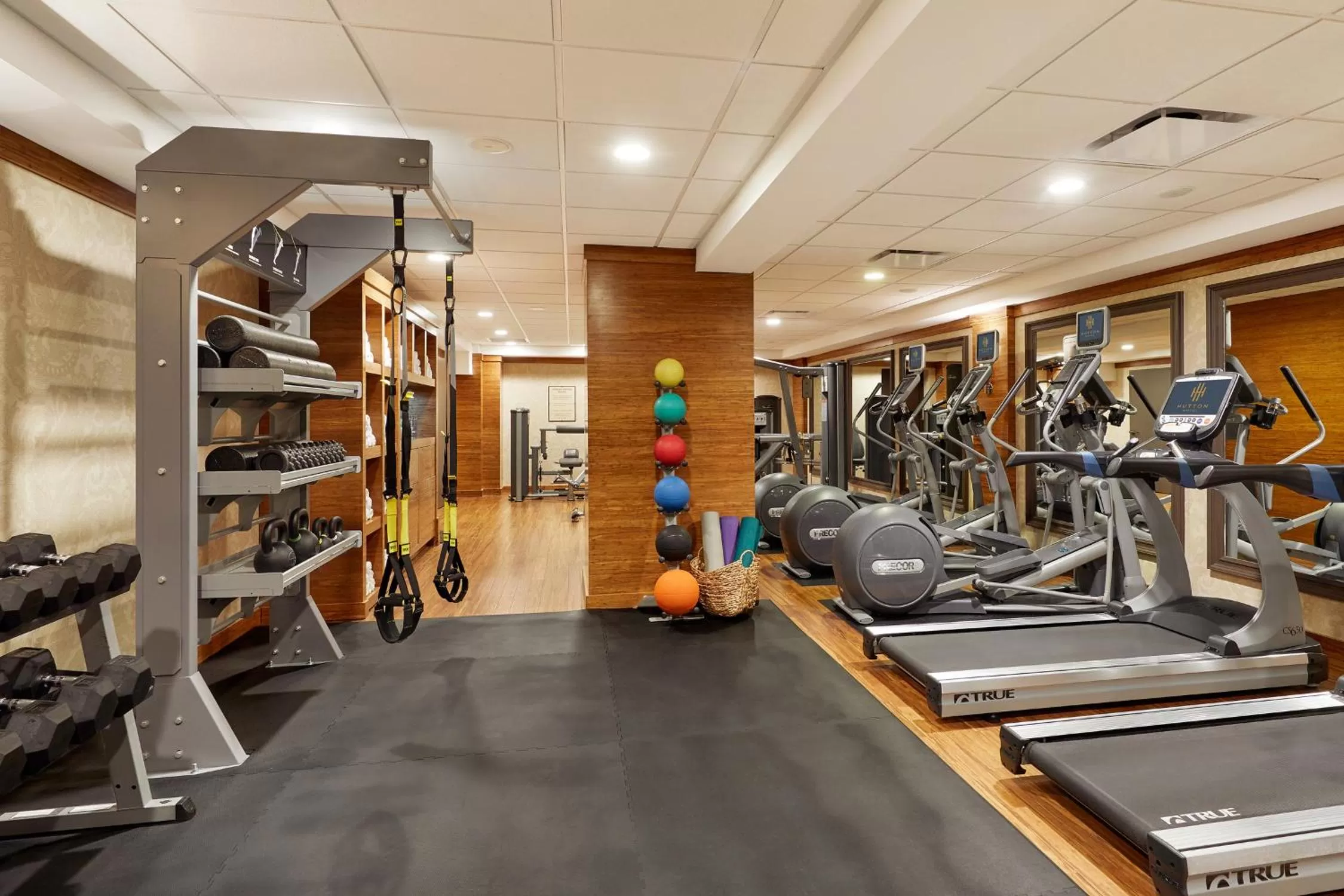 Fitness centre/facilities in Hutton Hotel