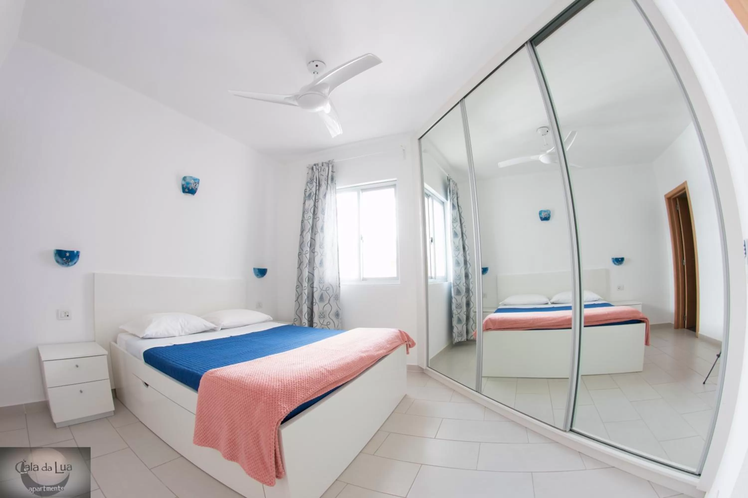 Bed in Cala da Lua apartments