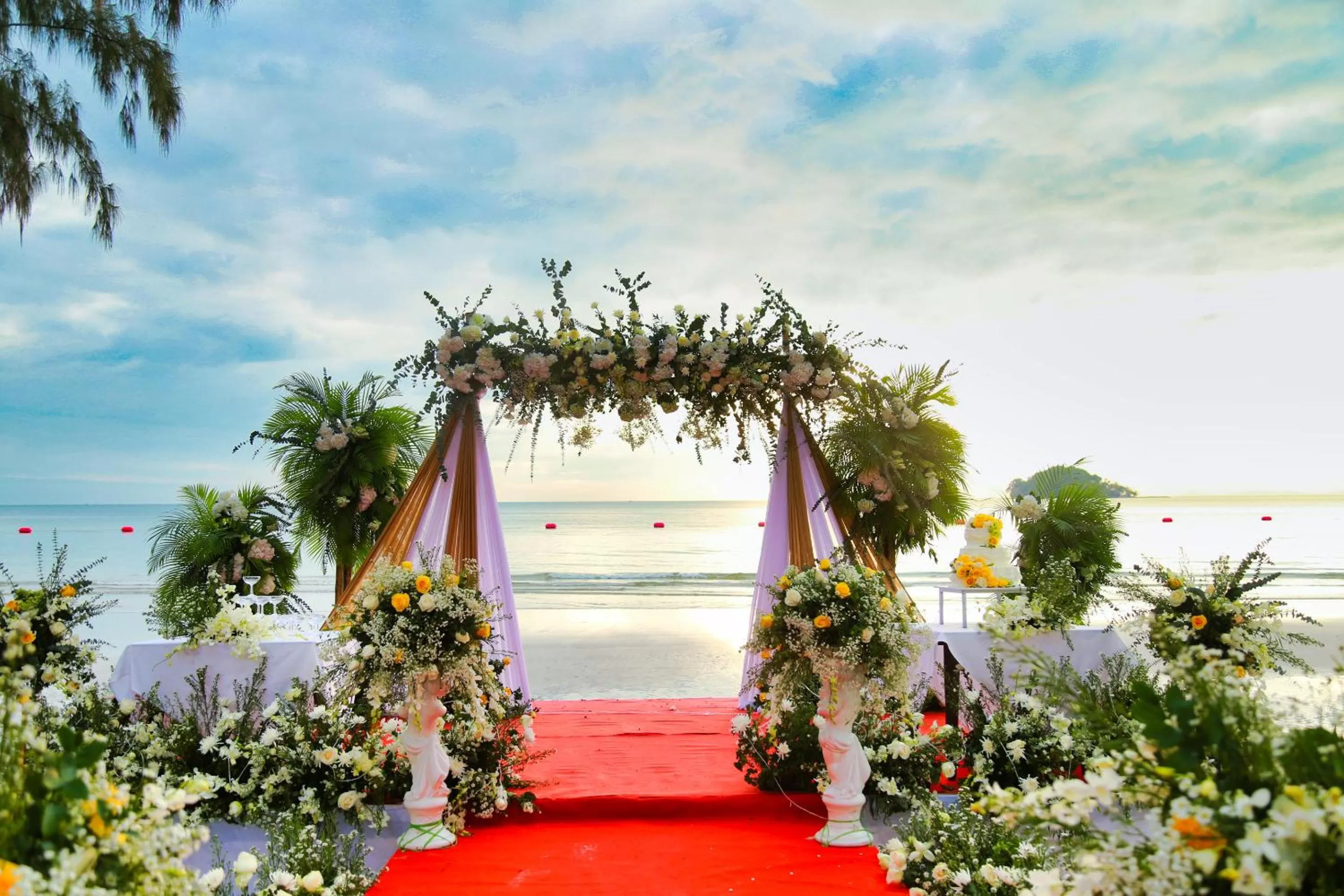 wedding in Naiya Sea Resort