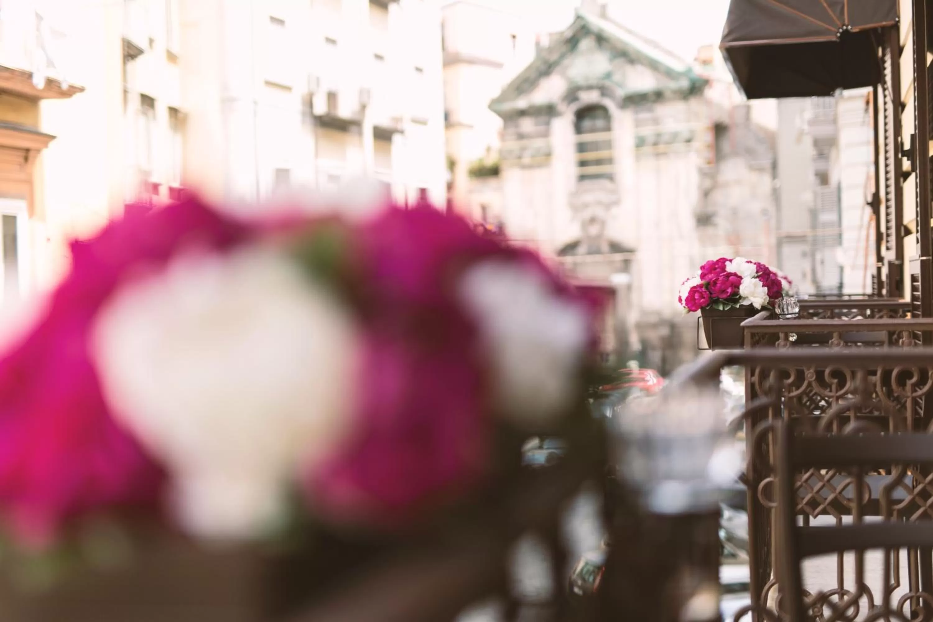 Bird's eye view in Hotel Nunù