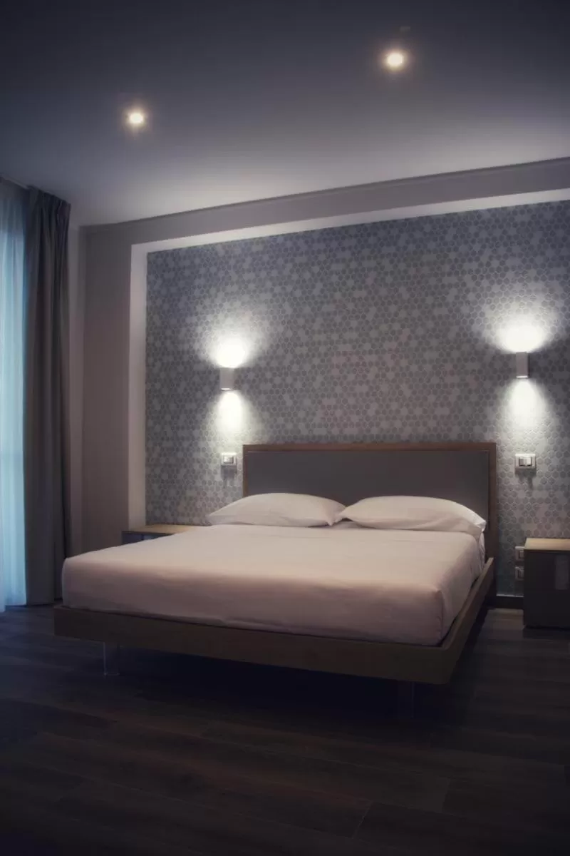 Bed in Lumarooms B&B