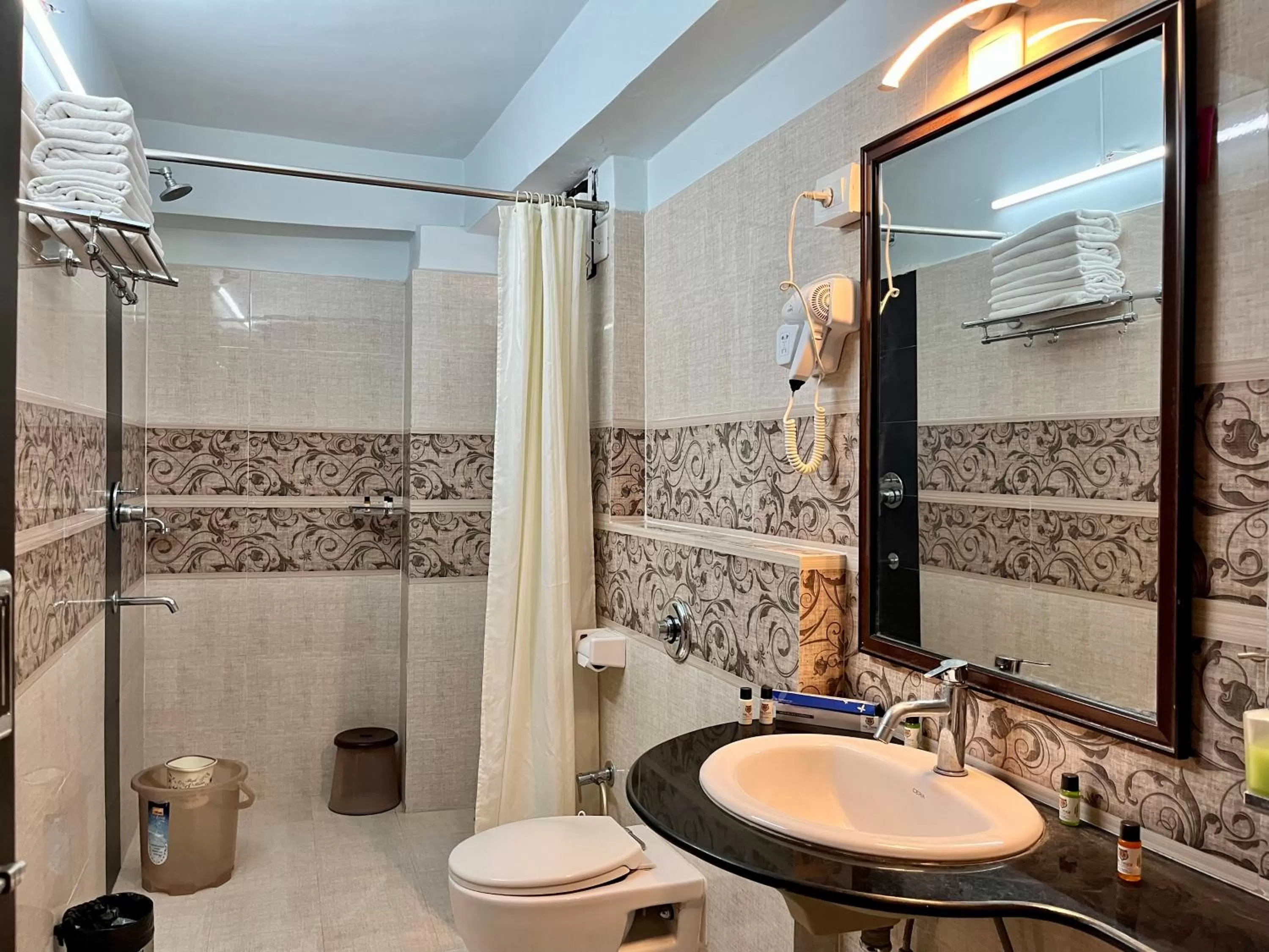 Shower in Hotel The Tiger