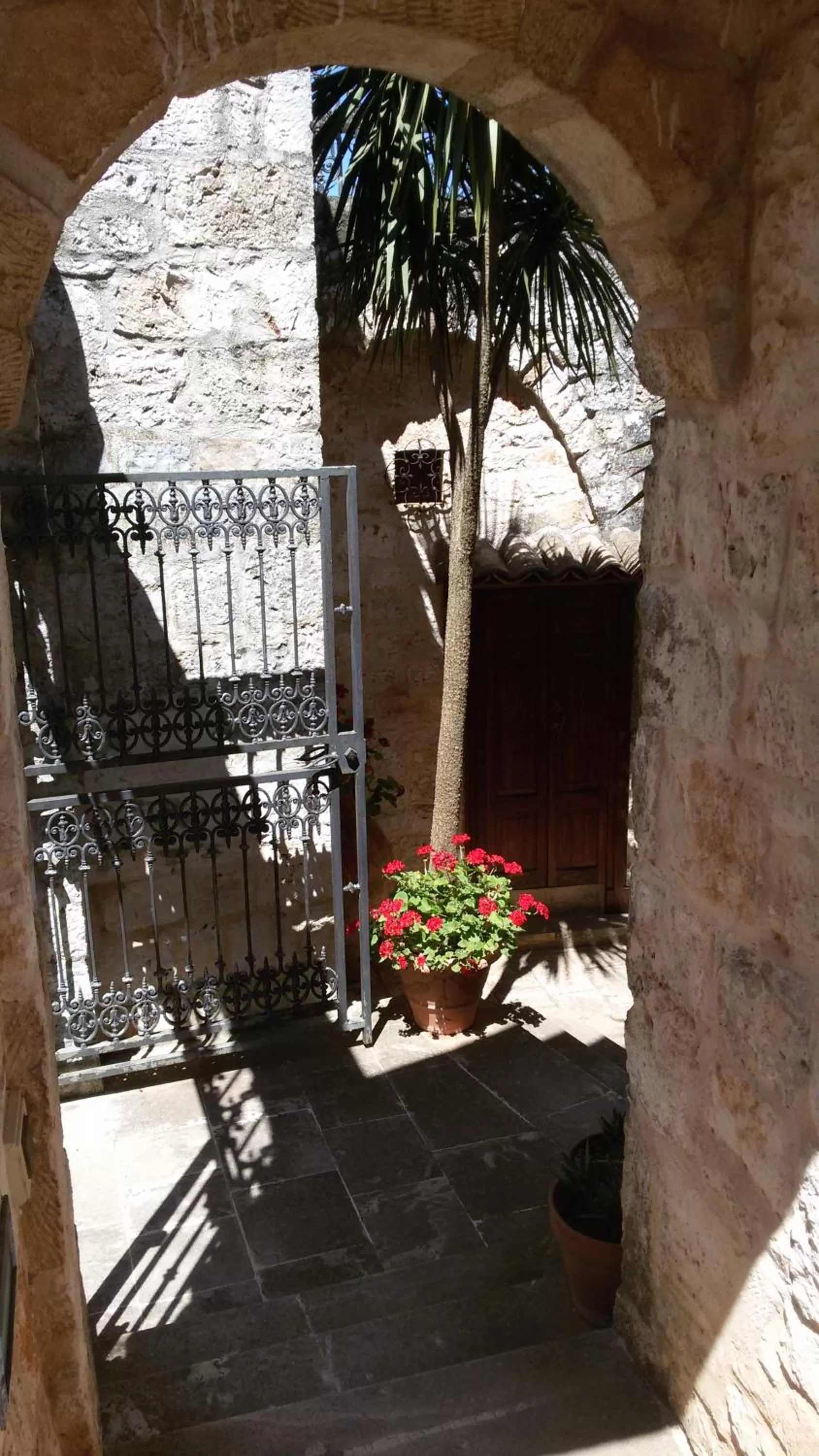 Decorative detail in Masseria Tolla