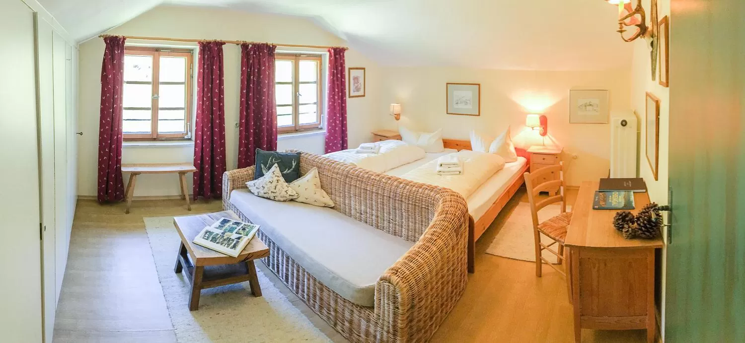 Photo of the whole room, Bed in Berggasthof Butzn Wirt