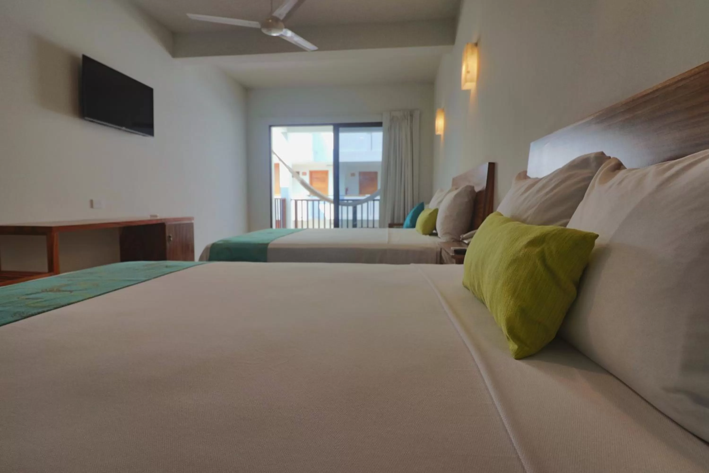 Bed in Punta Zicatela Hotel - Adults Only