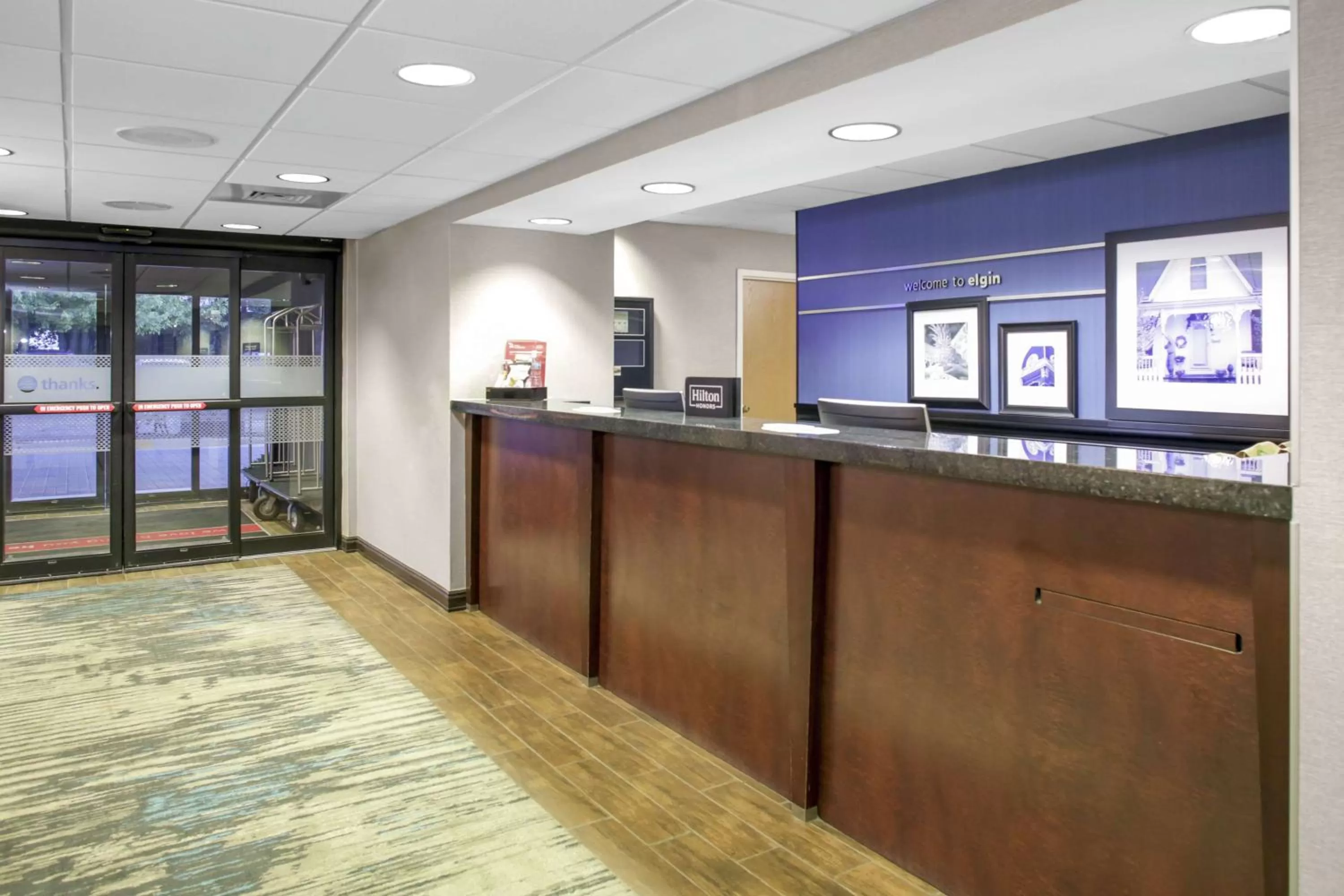 Lobby or reception, Lobby/Reception in Hampton Inn Chicago Elgin/I-90