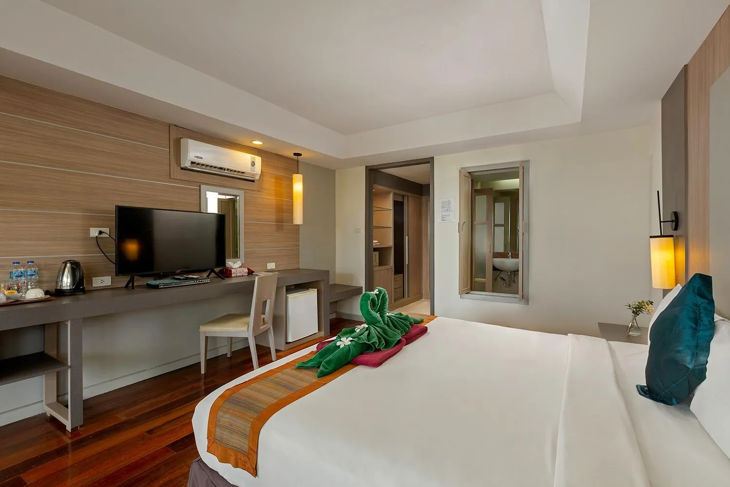 Bedroom, Bed in Nakara Long Beach Resort - SHA Extra Plus