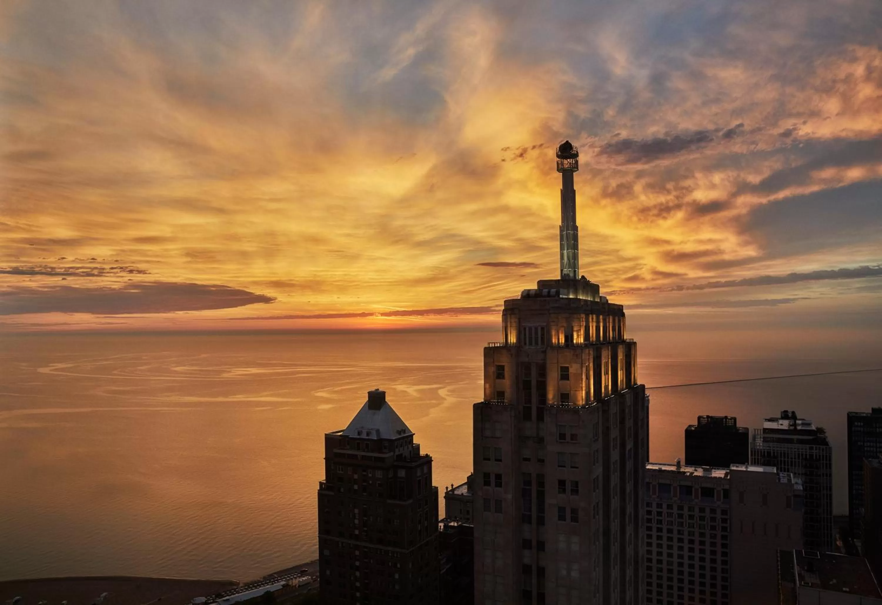 Lake view in Four Seasons Chicago