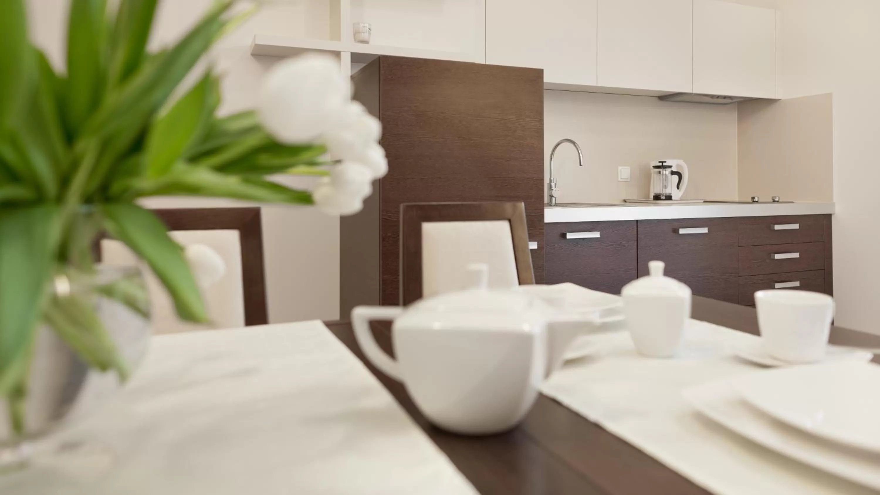 Kitchen or kitchenette, Kitchen/Kitchenette in Rezydencja Sunny Hill