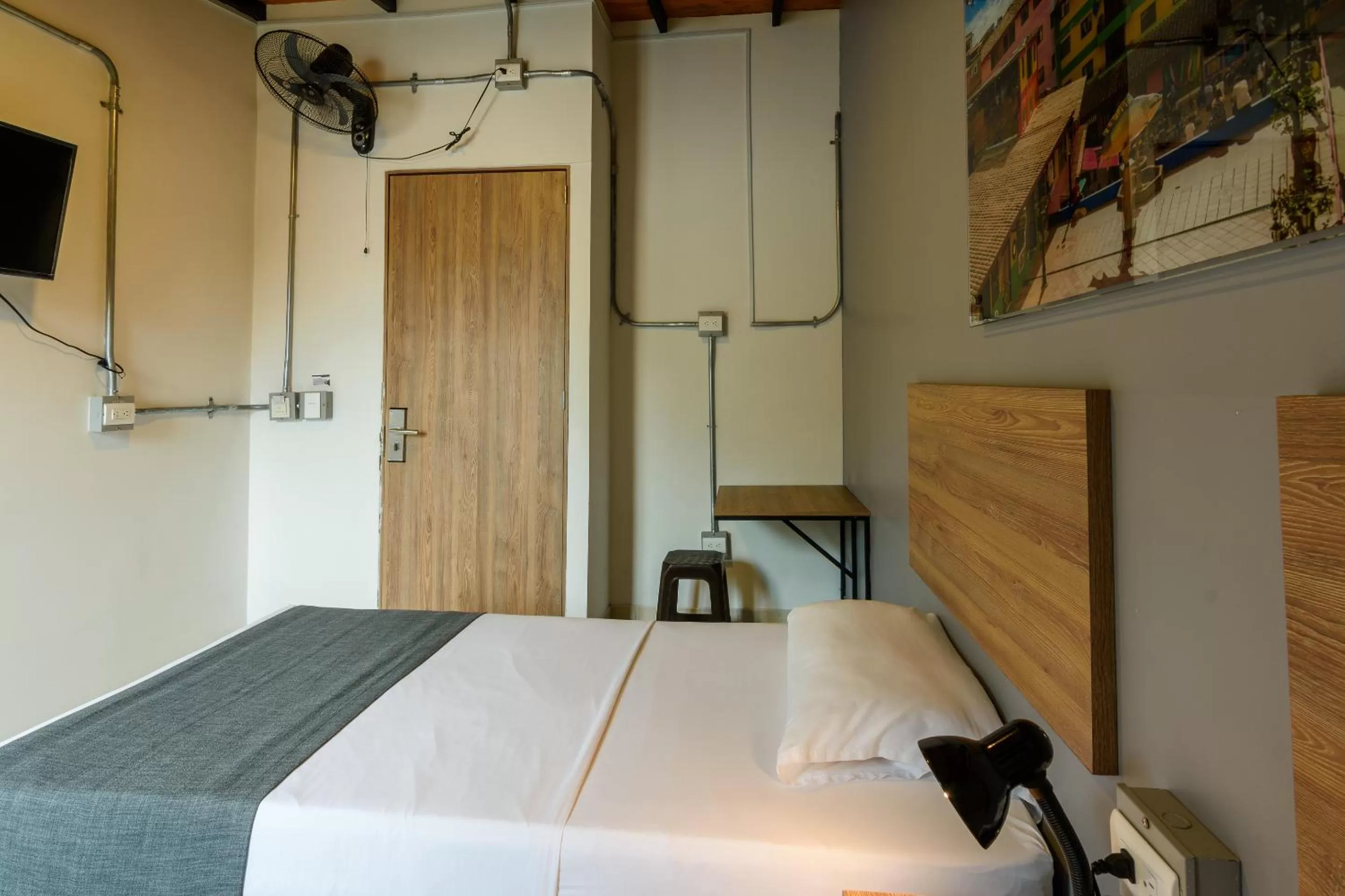 Bedroom, Bed in Med la palma