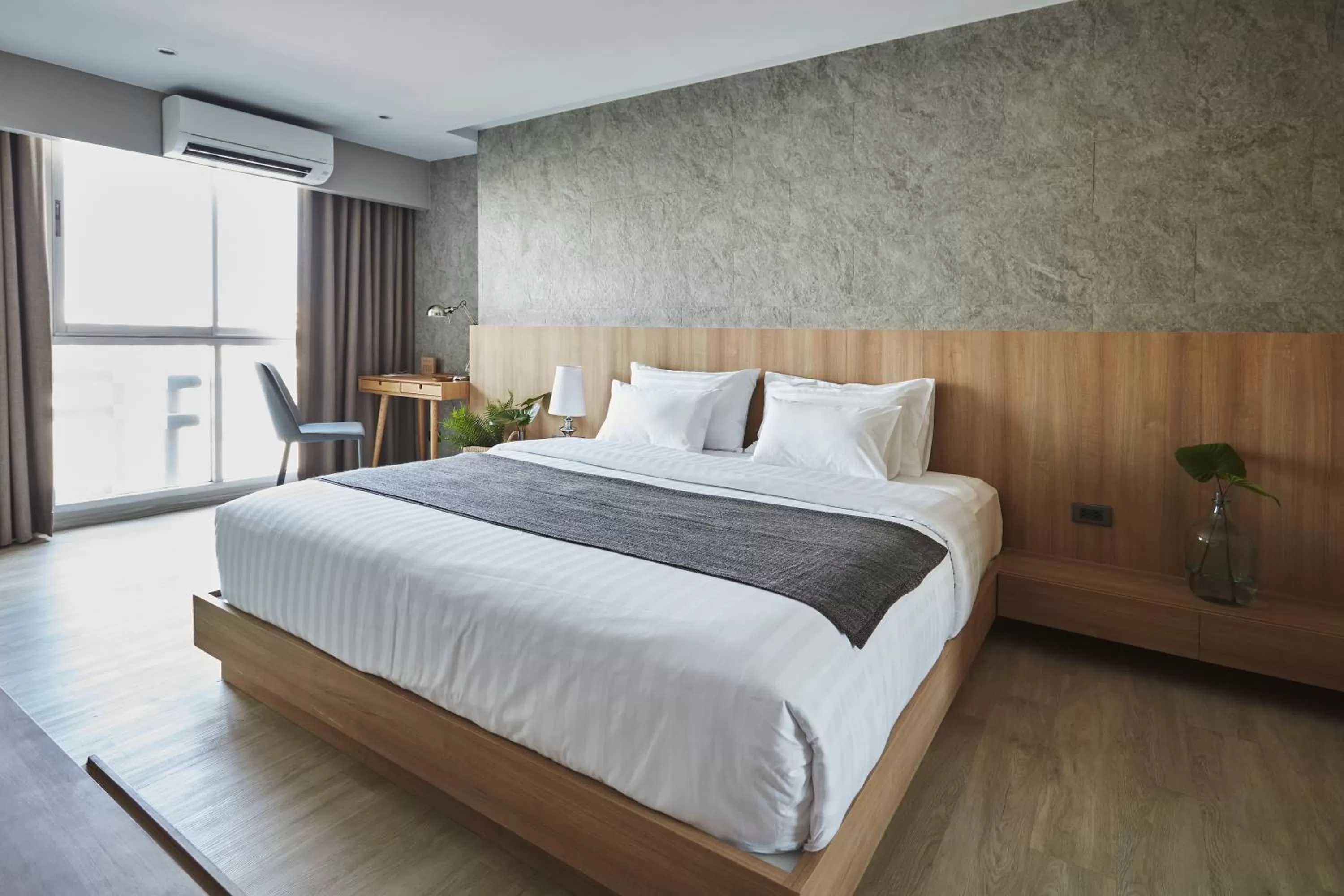 Bed in Aspira Tropical Residence Thong Lor