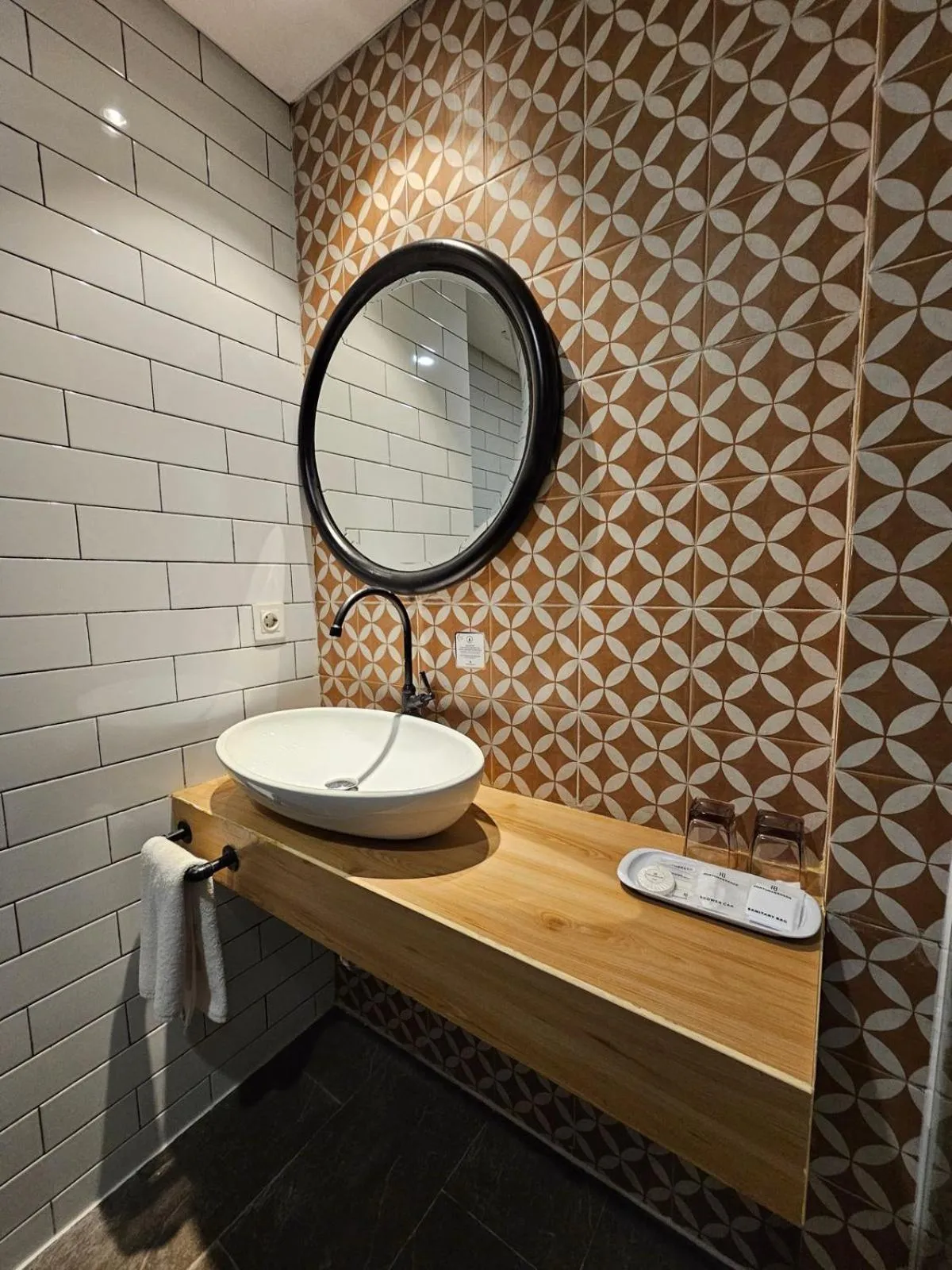 Bathroom in Meotel Jember by Dafam