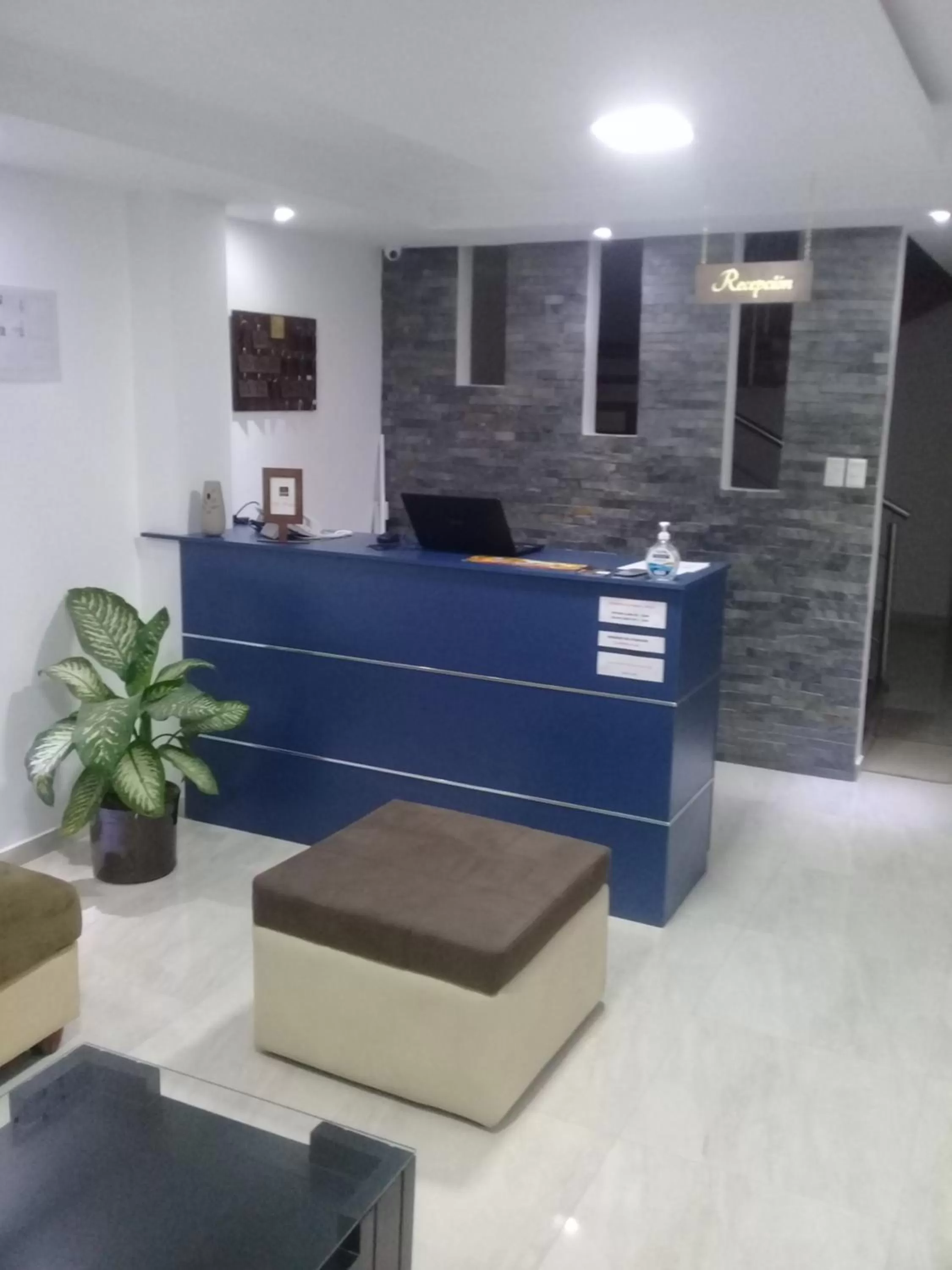 Lobby or reception in Illari Hotel