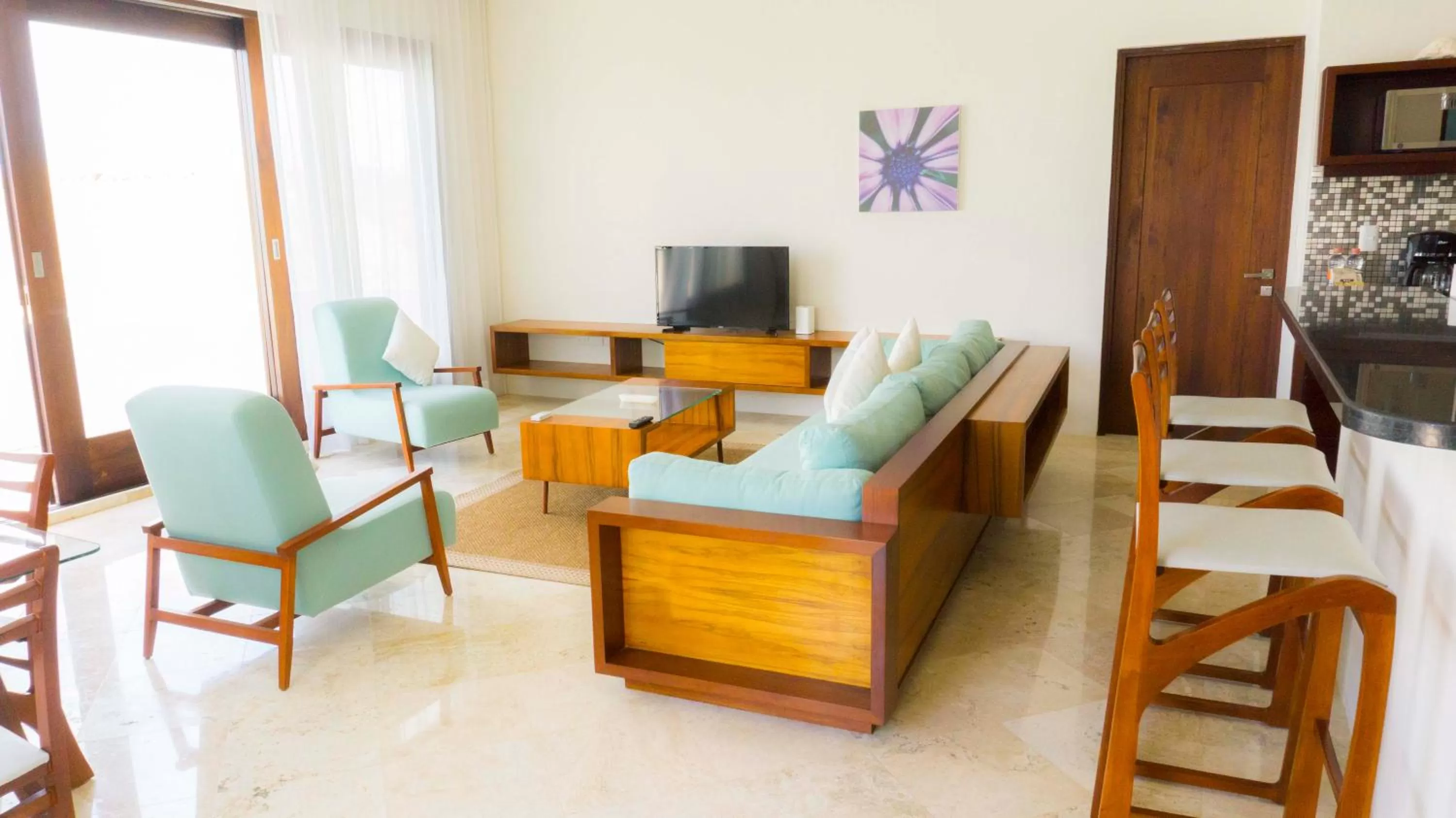 Living room in Intima Resort Tulum Adults Only (Clothing Optional)