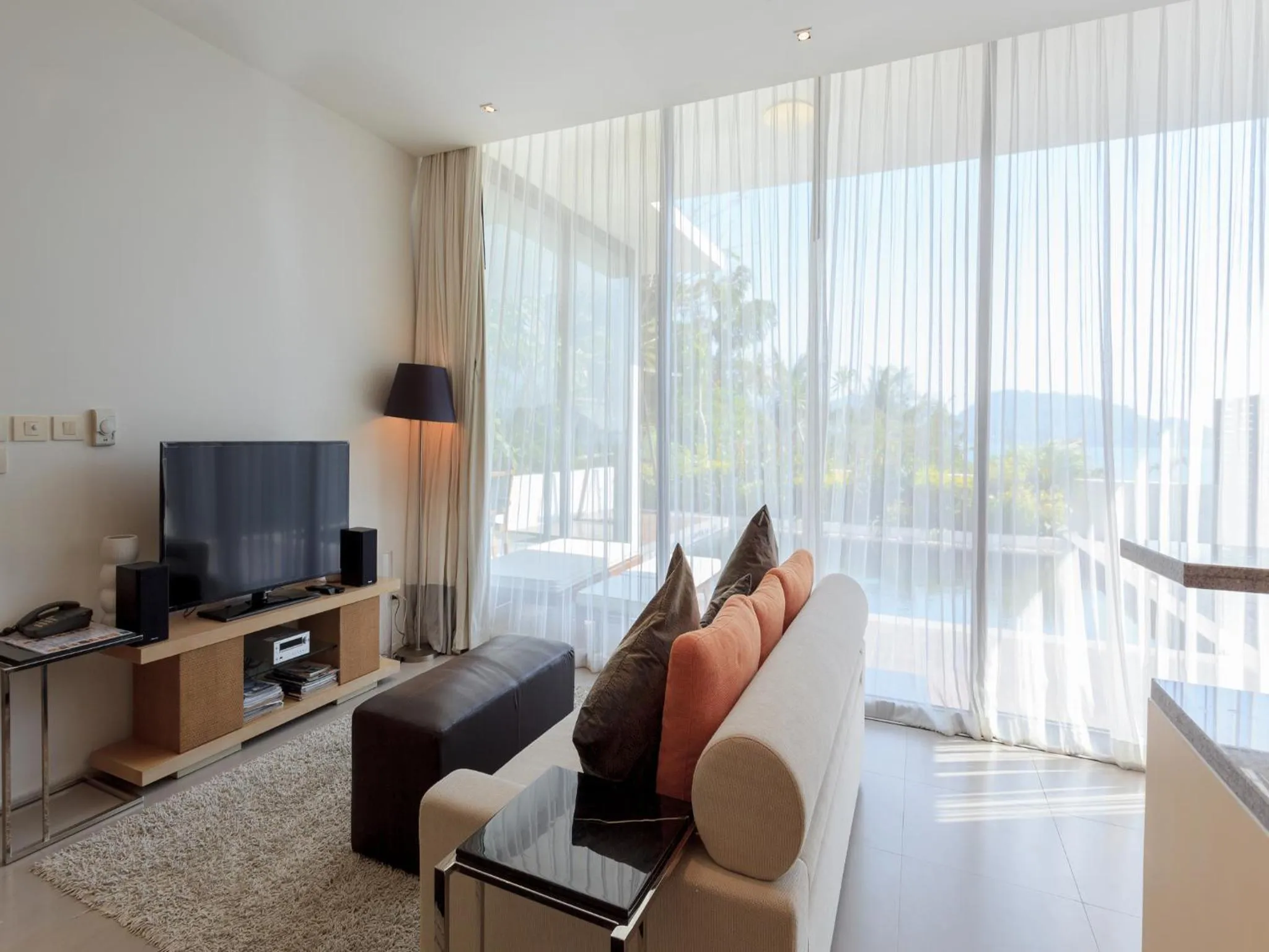 Living room in IndoChine Resort and Villas