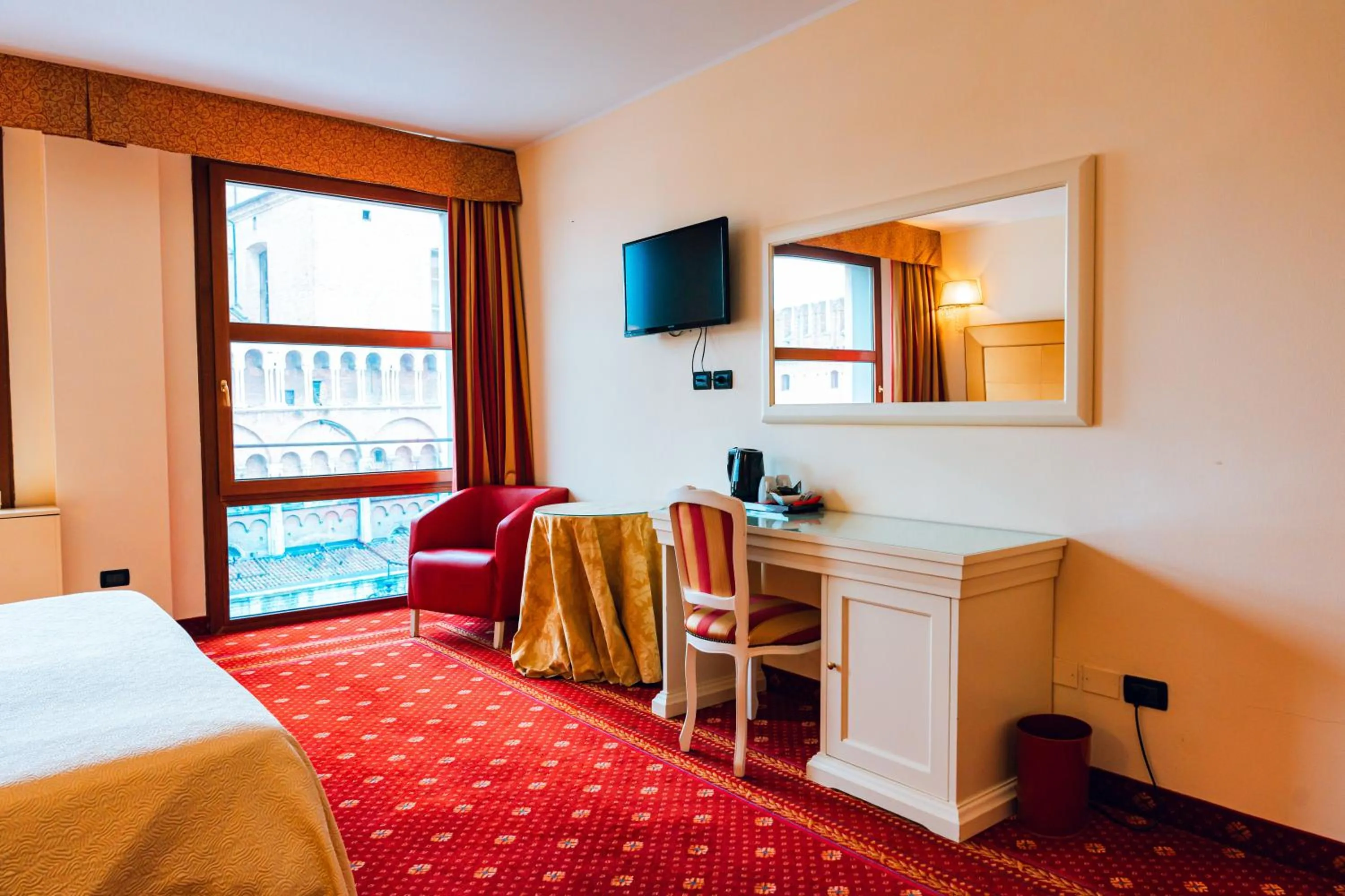 Bed in Panoramic Rooms Torre della Vittoria