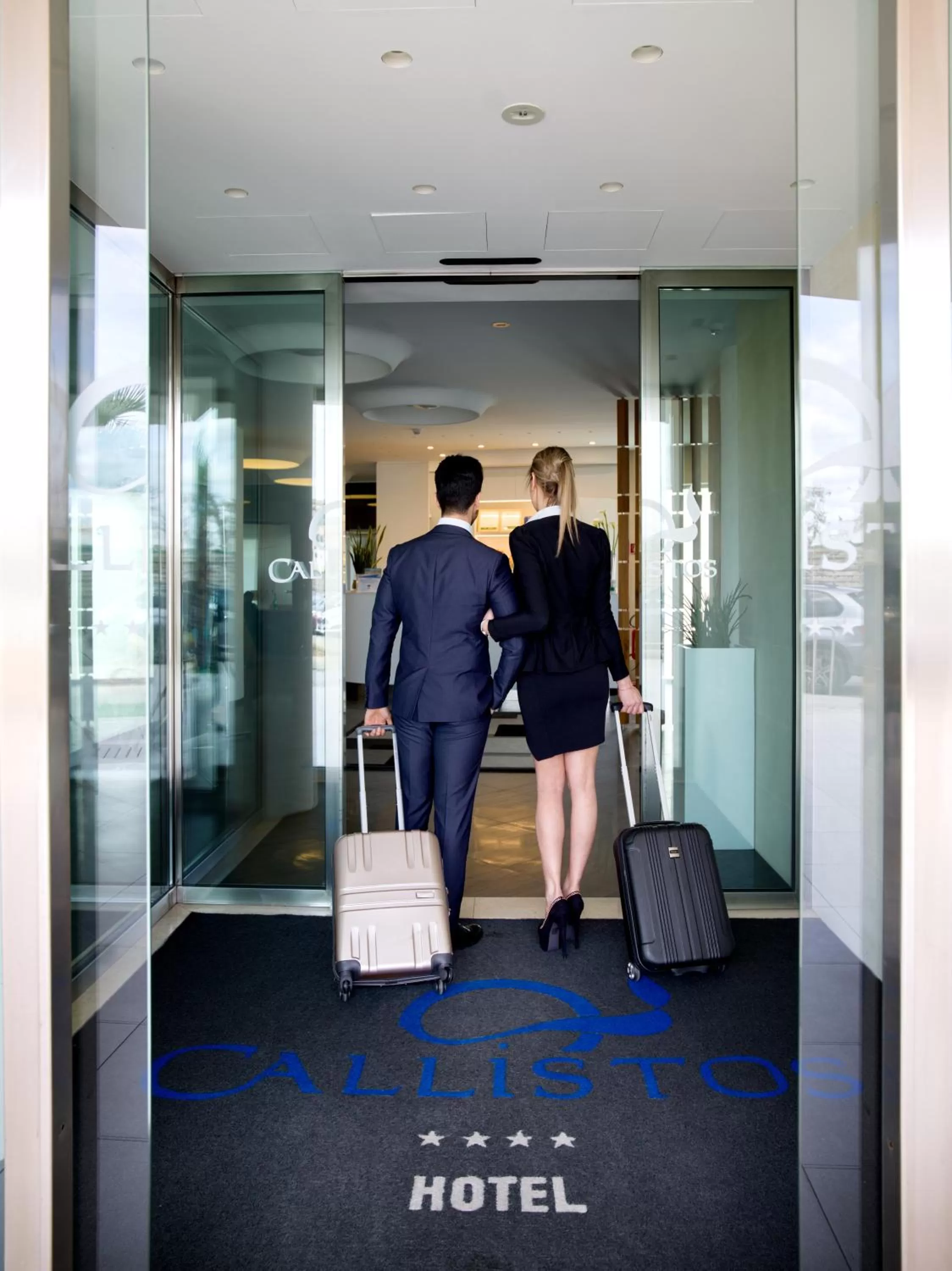 Facade/entrance in Callistos Hotel & Spa