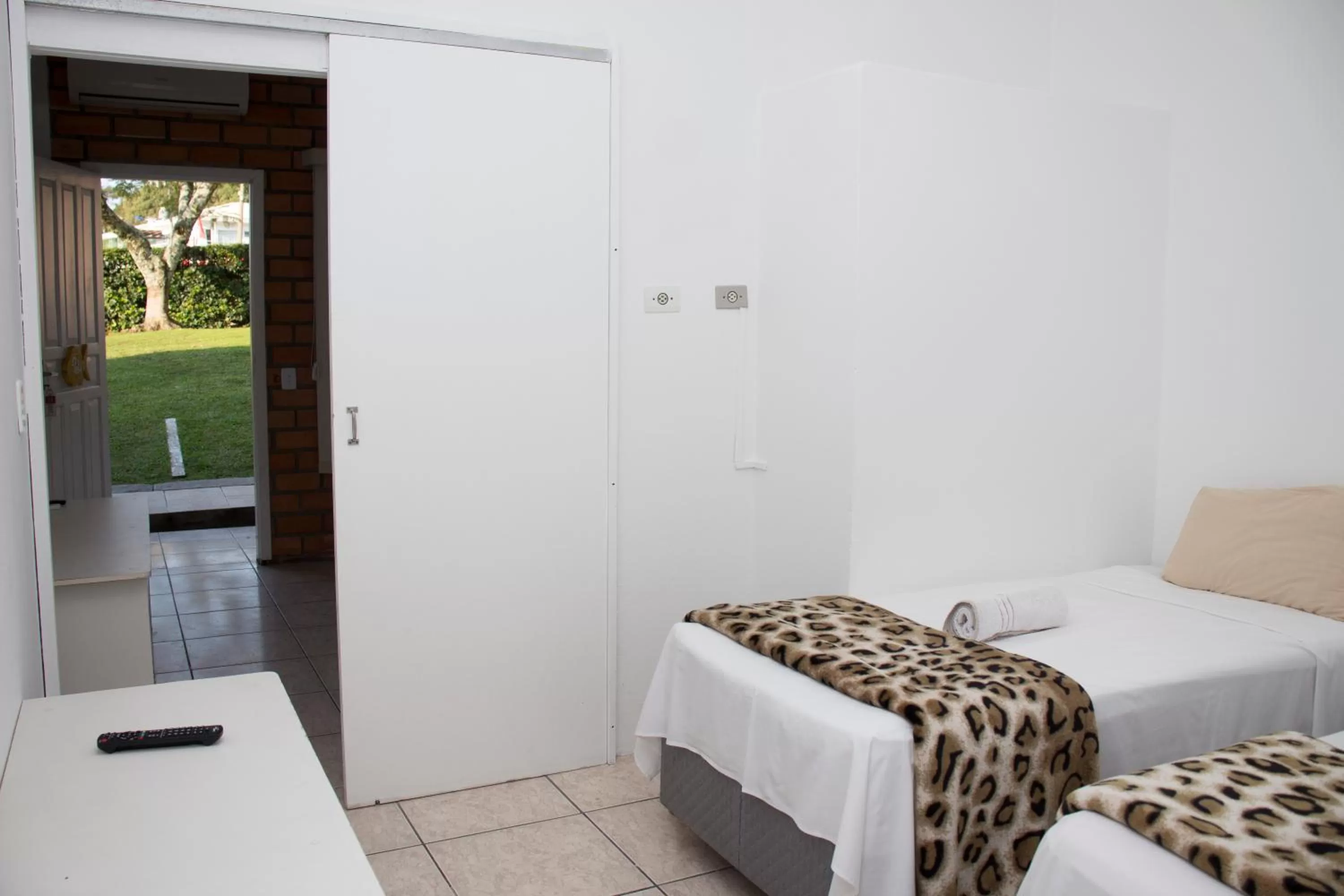 Bed in Pousada Marinamarela