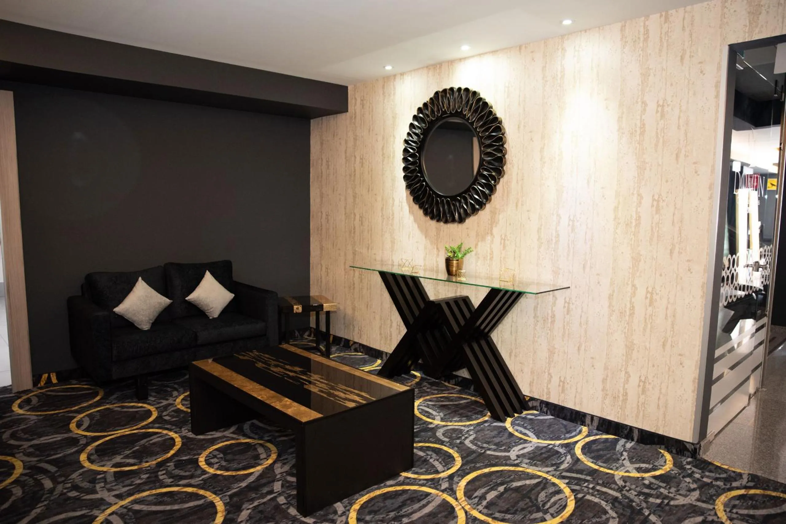 Living room in Domun Hotel