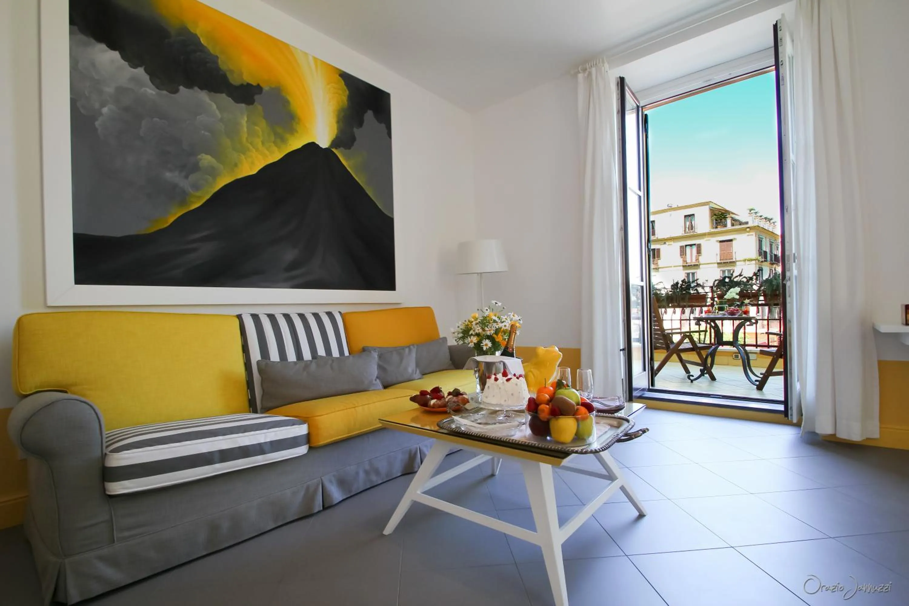 Photo of the whole room in Palazzo Jannuzzi Relais