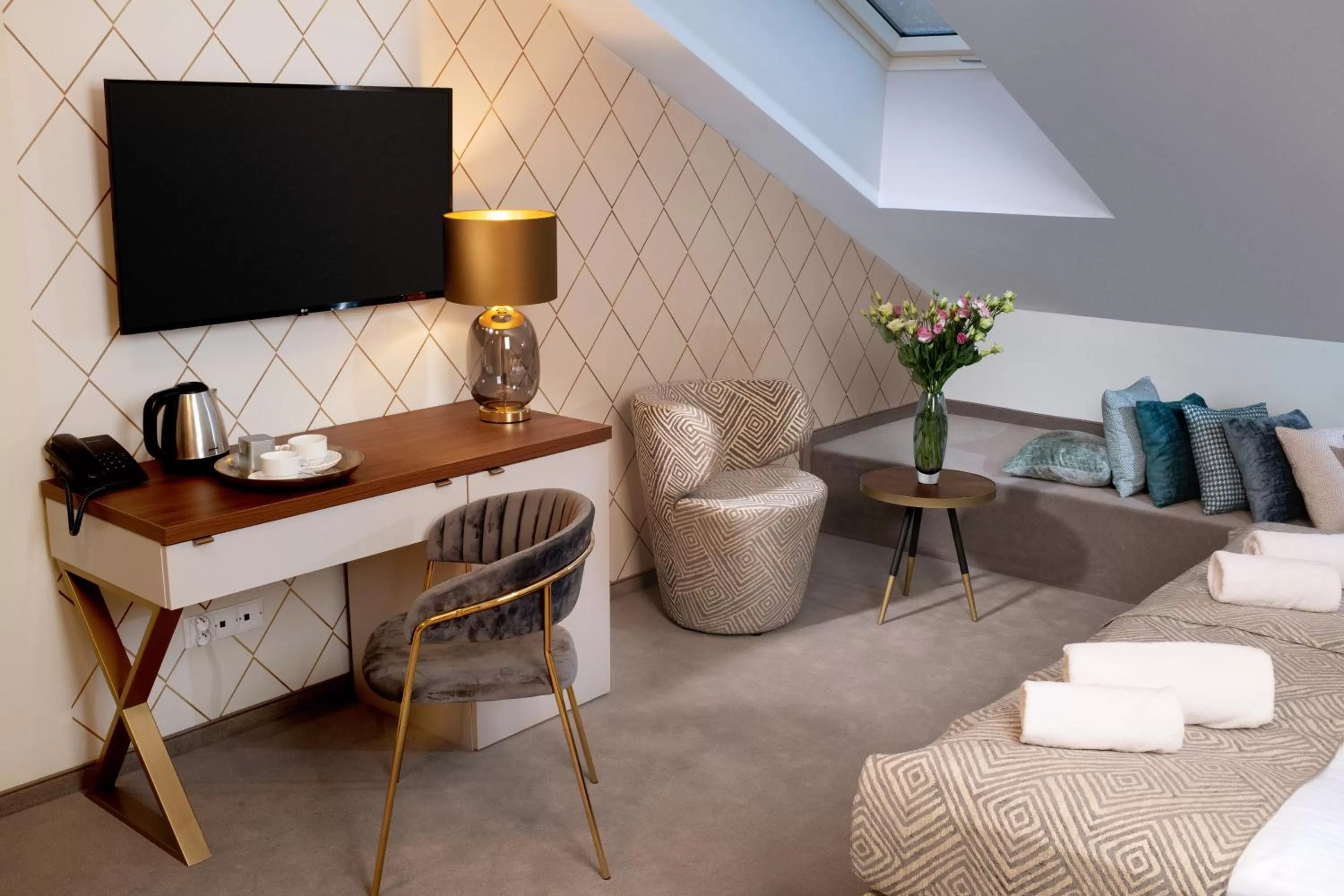 Living room in Xerion Hotel