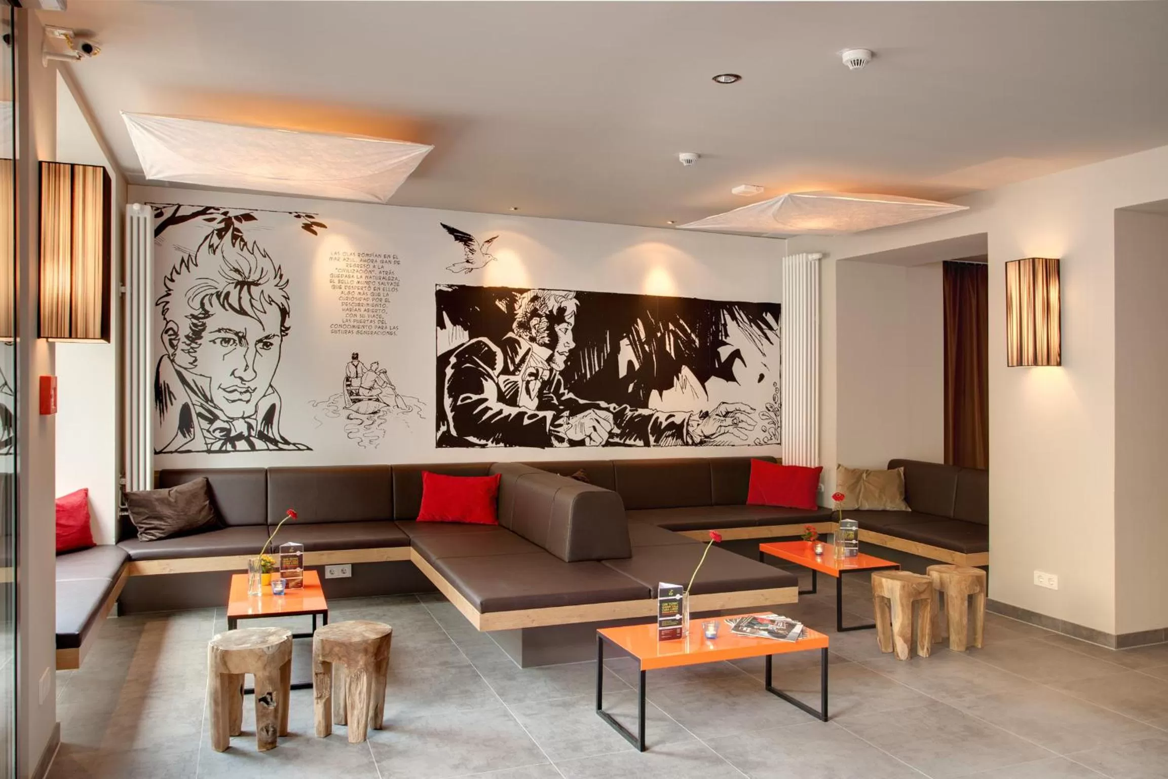 Lobby or reception in MEININGER Hotel Berlin Mitte