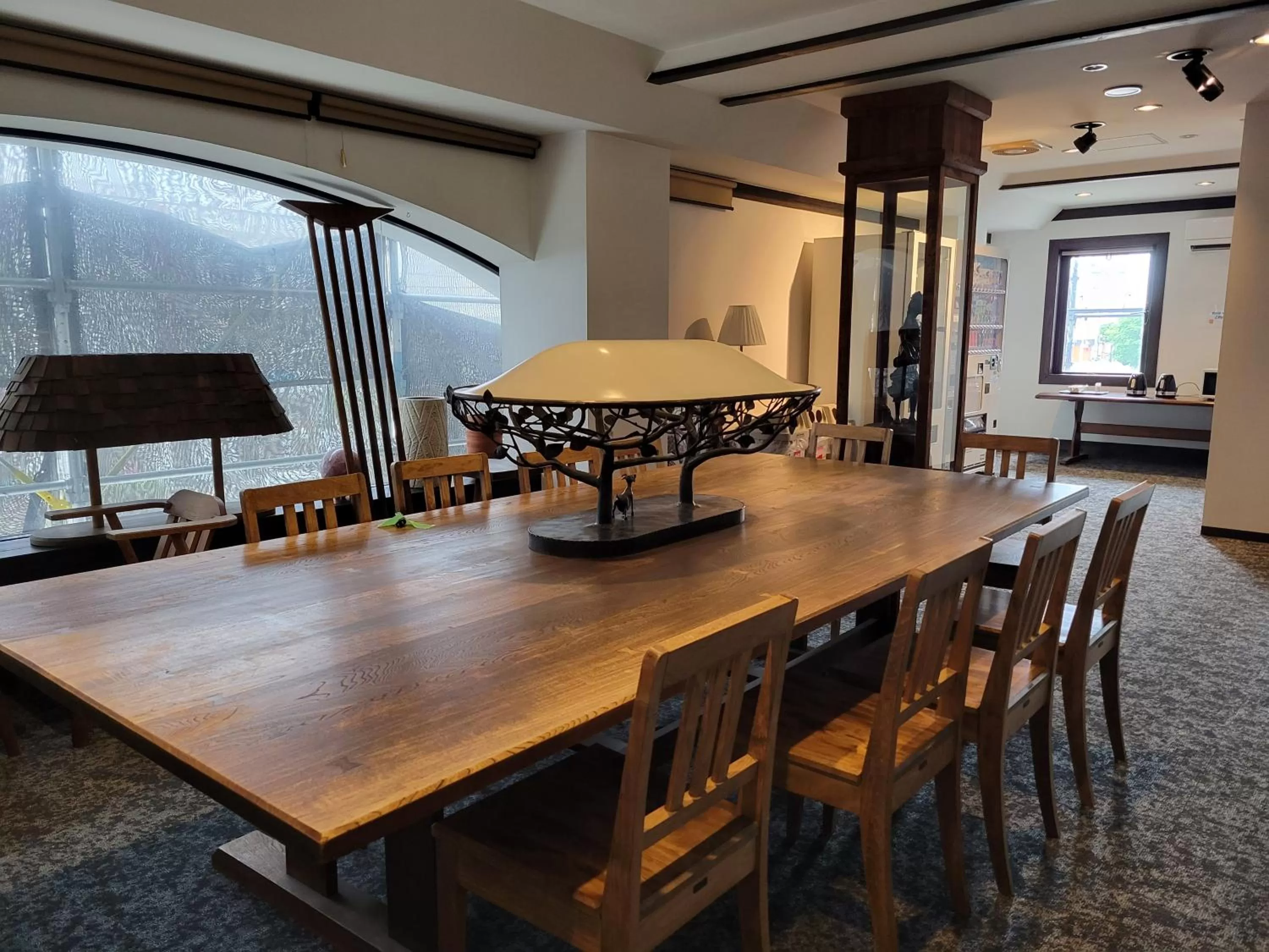 Communal lounge/ TV room in LC Goryokaku Hotel