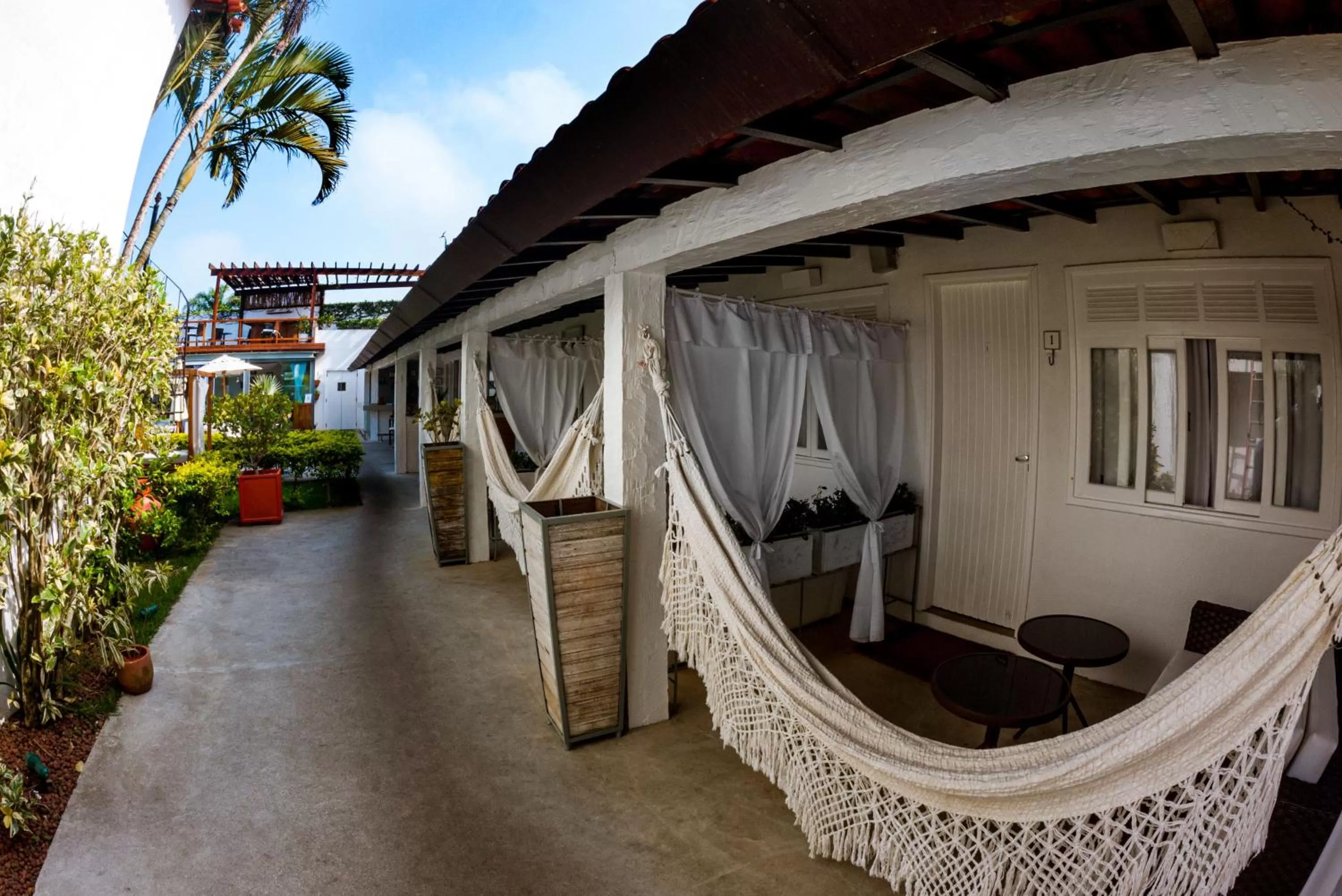 Patio in Abracadabra Boutique Hotel